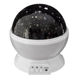 Decoratiune copii, proiector rotativ gri - Atmosphera For Kids
