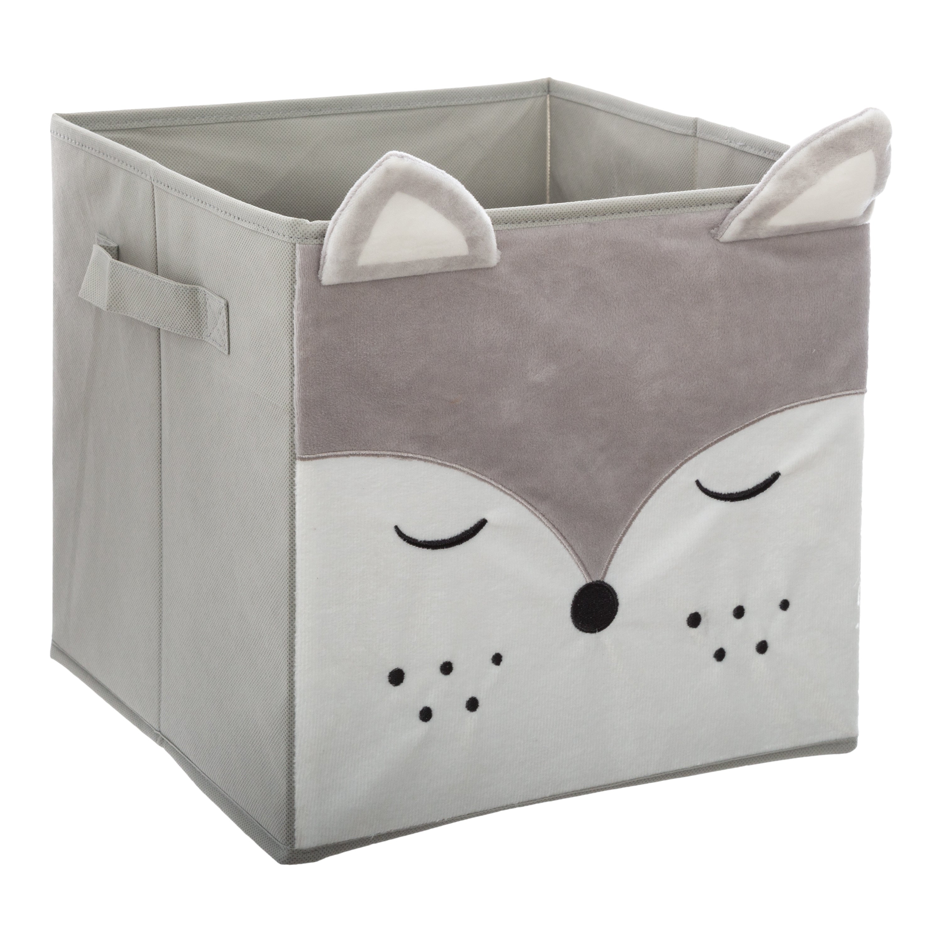 Decoratiune copii, depozitare catifea vulpe - Atmosphera For Kids