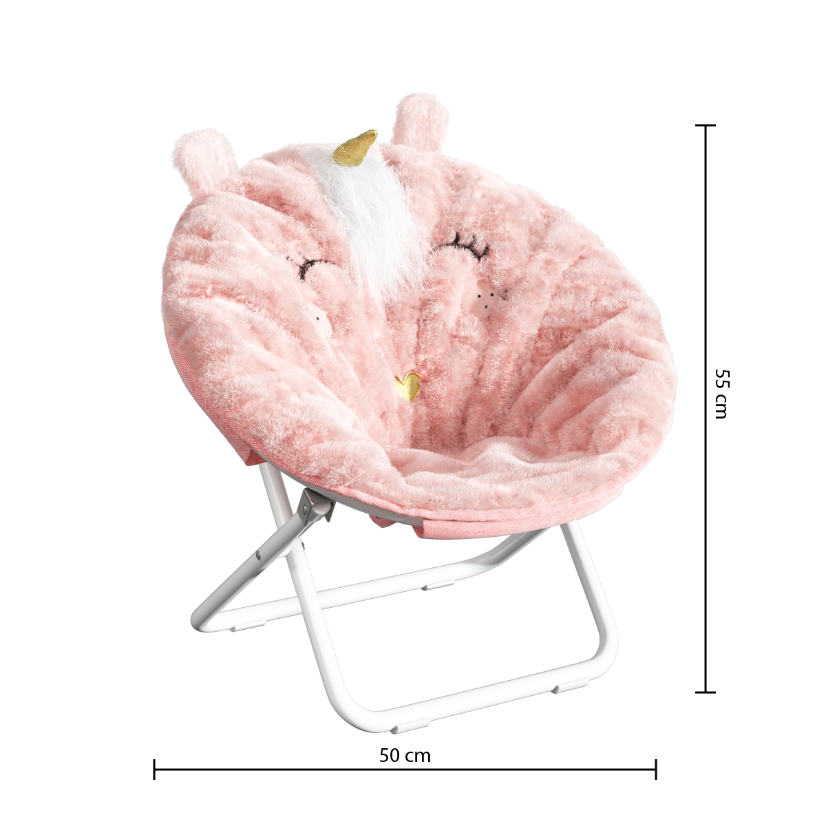 Decoratiune copii, canapea pliabila unicorn falten - Atmosphera For Kids