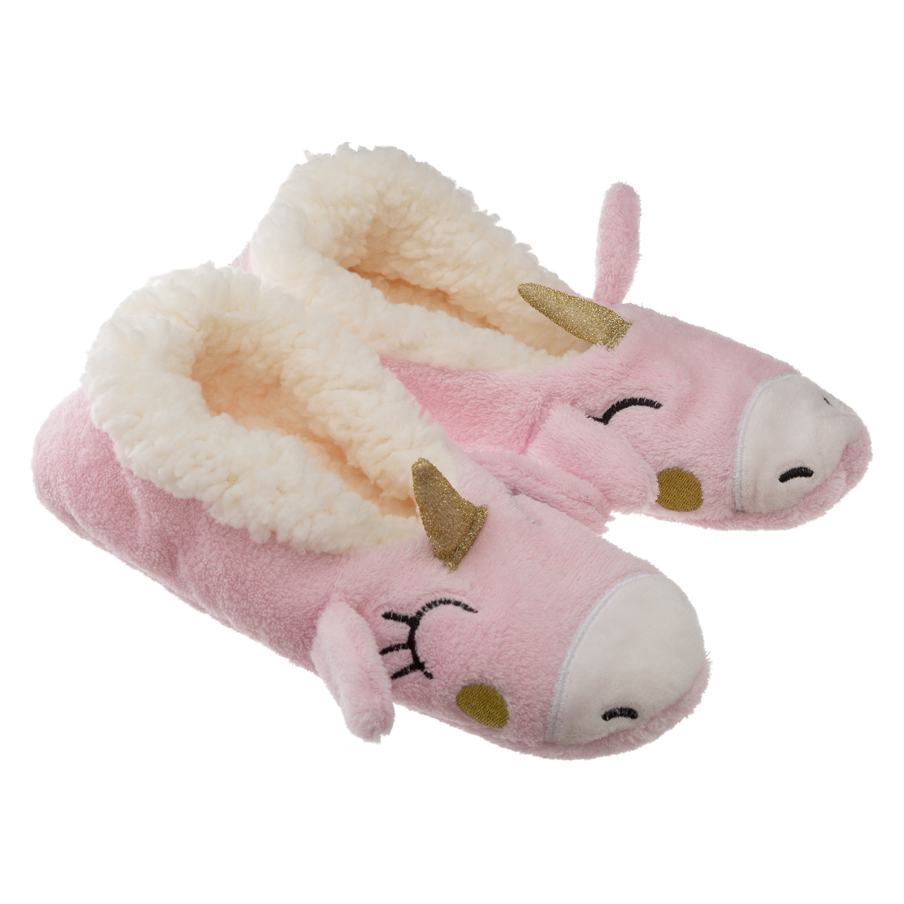 Decoratiune copii, papuci animale sherpa copii - Atmosphera For Kids