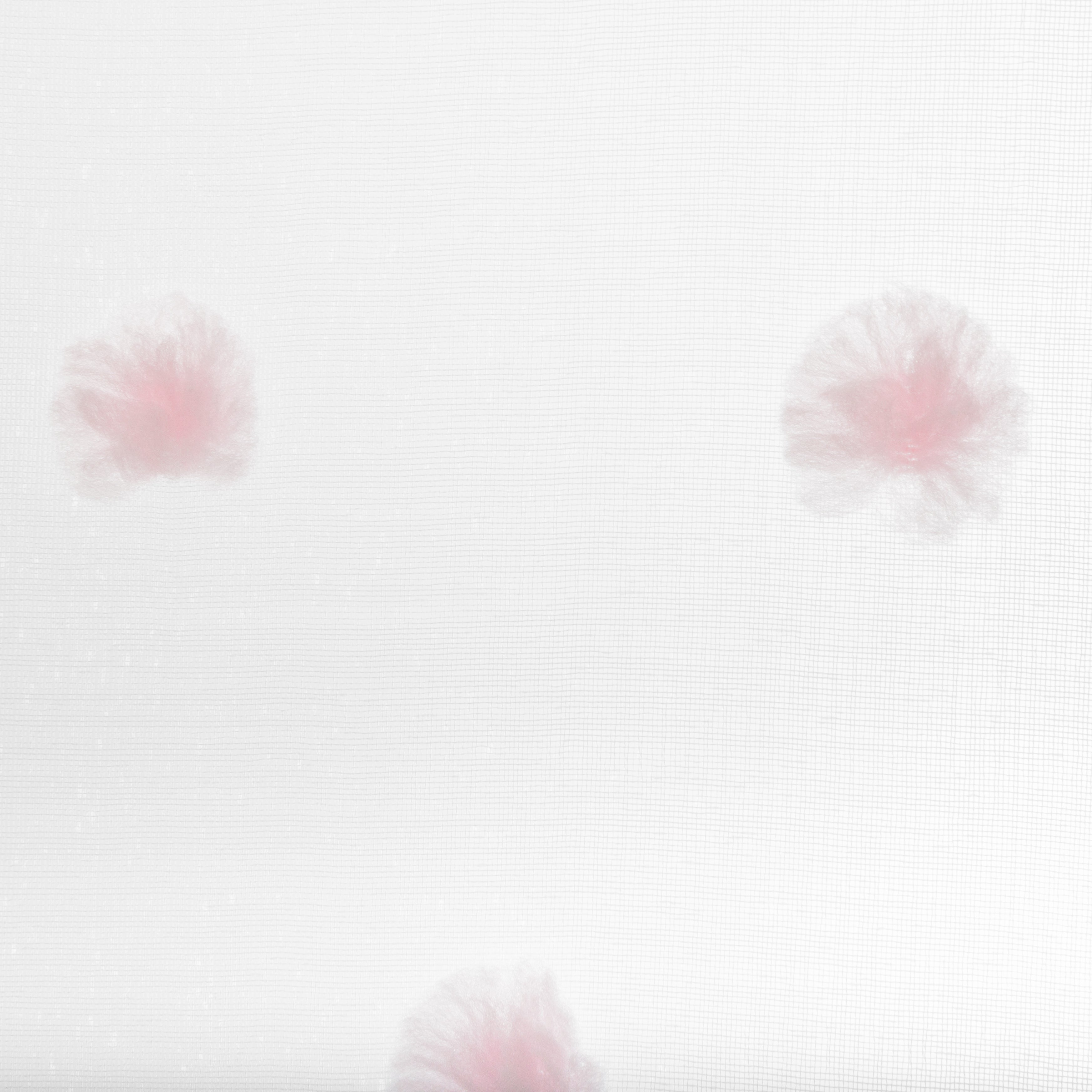Perdea multipompom roz - Atmosphera For Kids