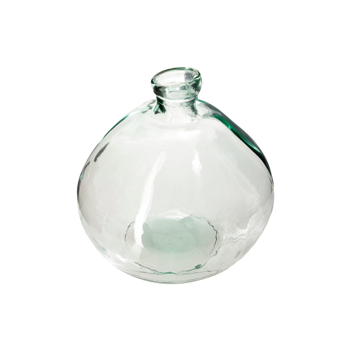 Pahar rotund sticla reciclata transparent D21 cm - Atmosphera