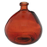 Decor pentru casa, sticla reciclata rotunda amb D21 cm - Atmosphera