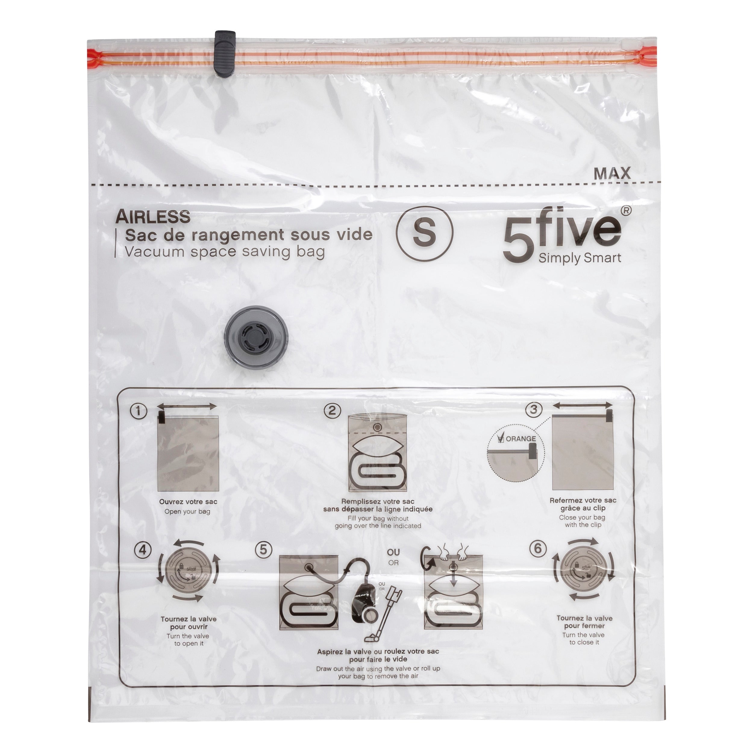 Set 5 saci vacuum Airless - Five