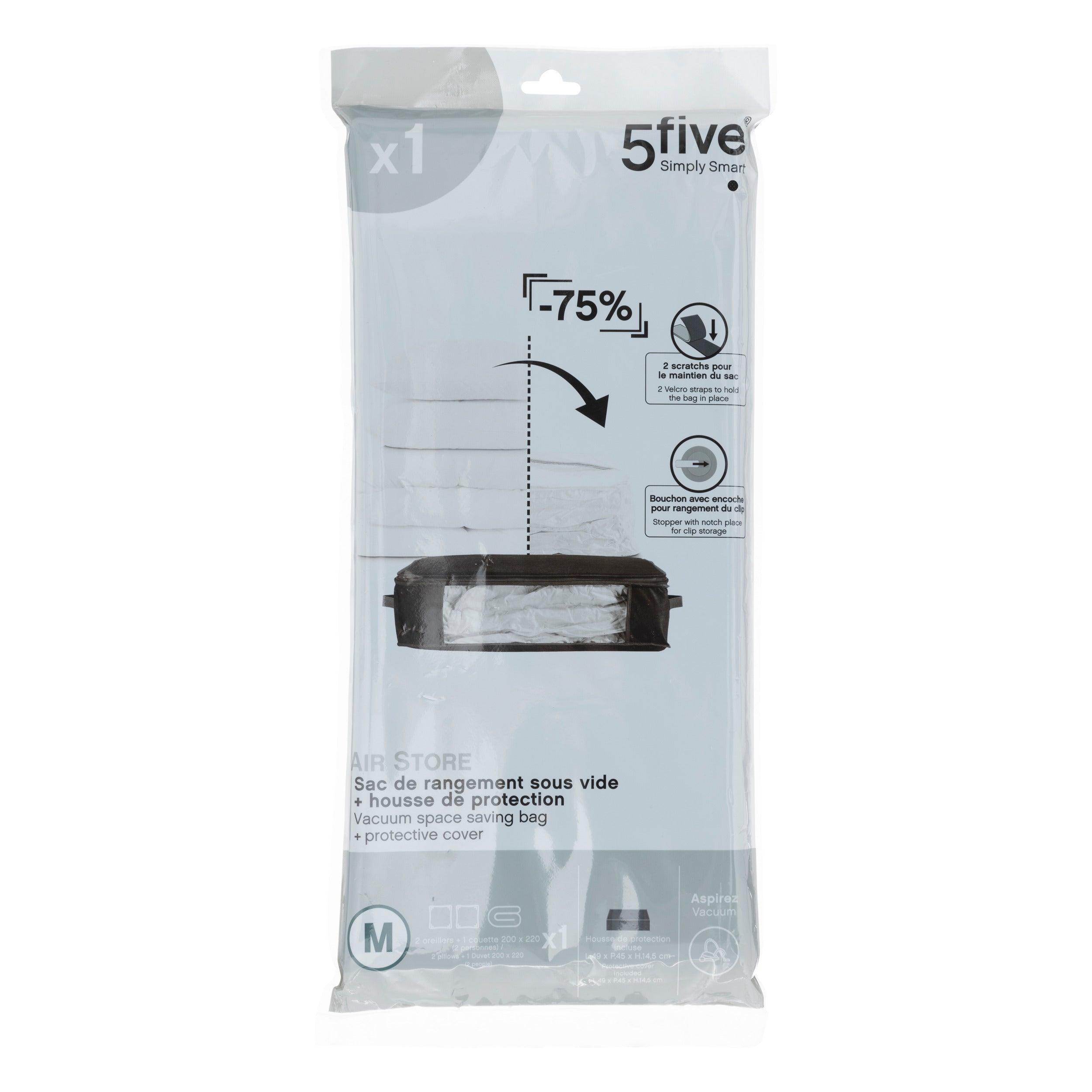 Organizator casa, sac vacuum m air store - Five