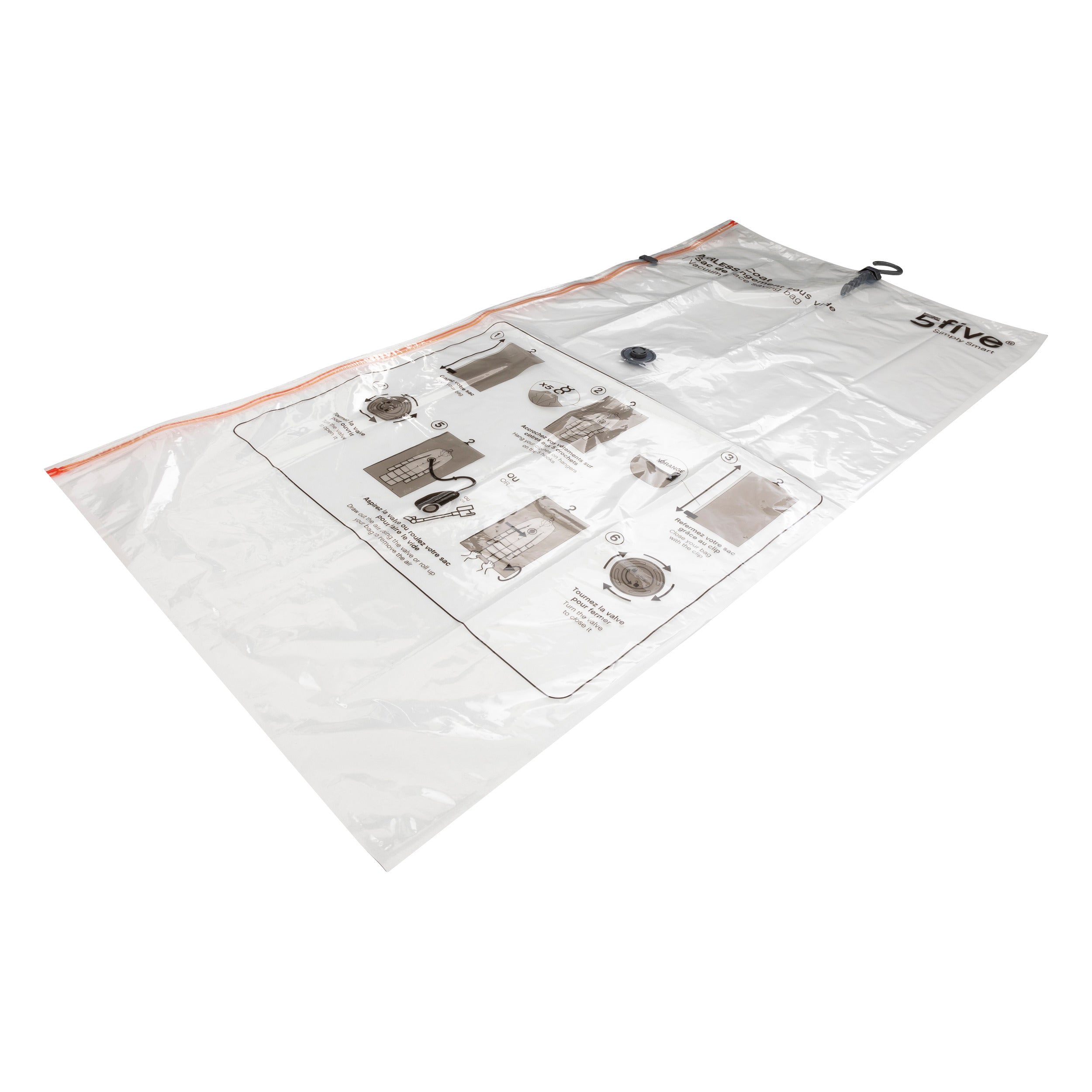 Organizator casa, punga vacuum Airless haina - Five