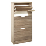 Suport pantofi 18 piese natur cu sertare - Five