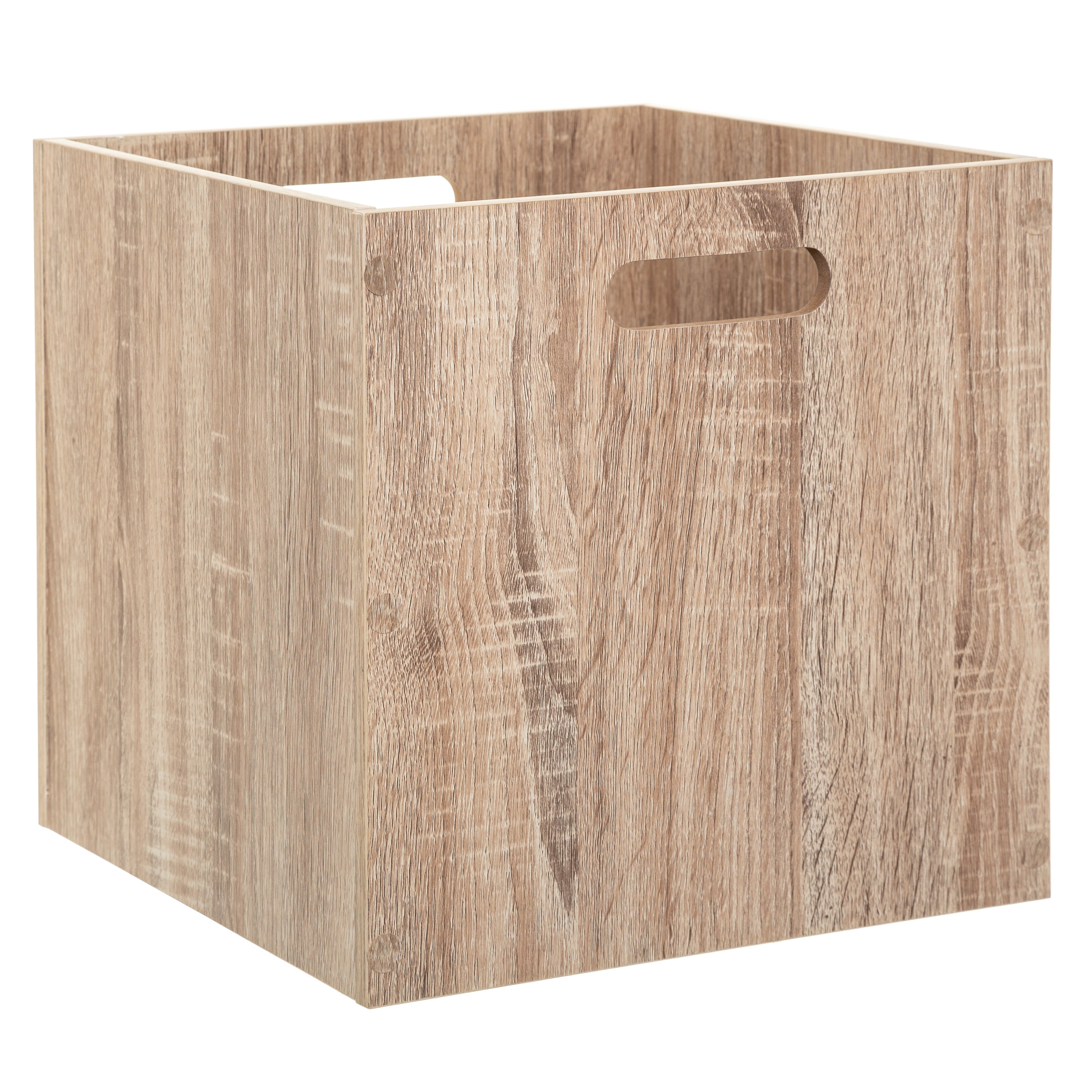 Cutie depozitare lemn 31 x 31 cm natur - Five