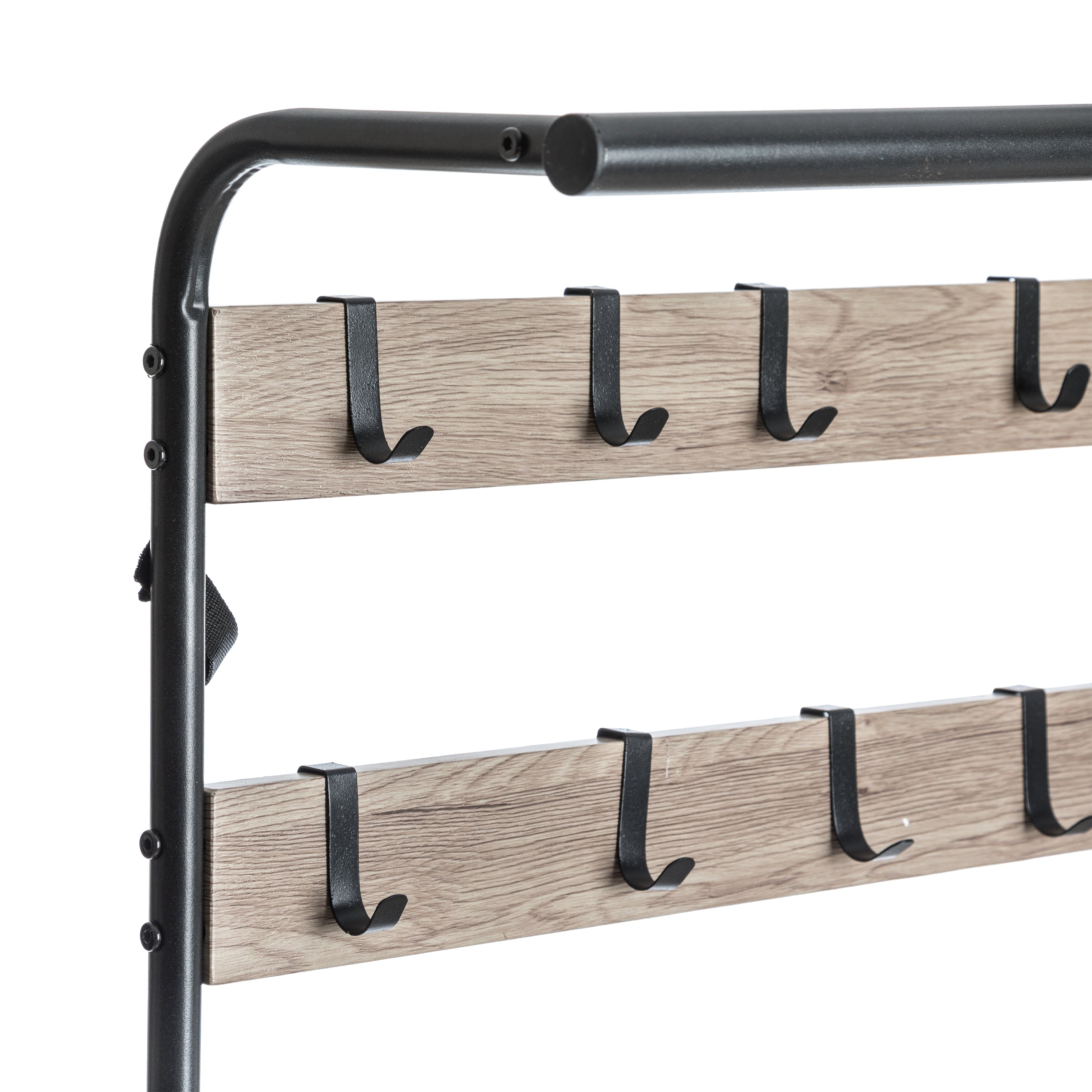 Organizator casa, vestiar lemn metal 6 piese 10t jano - Five