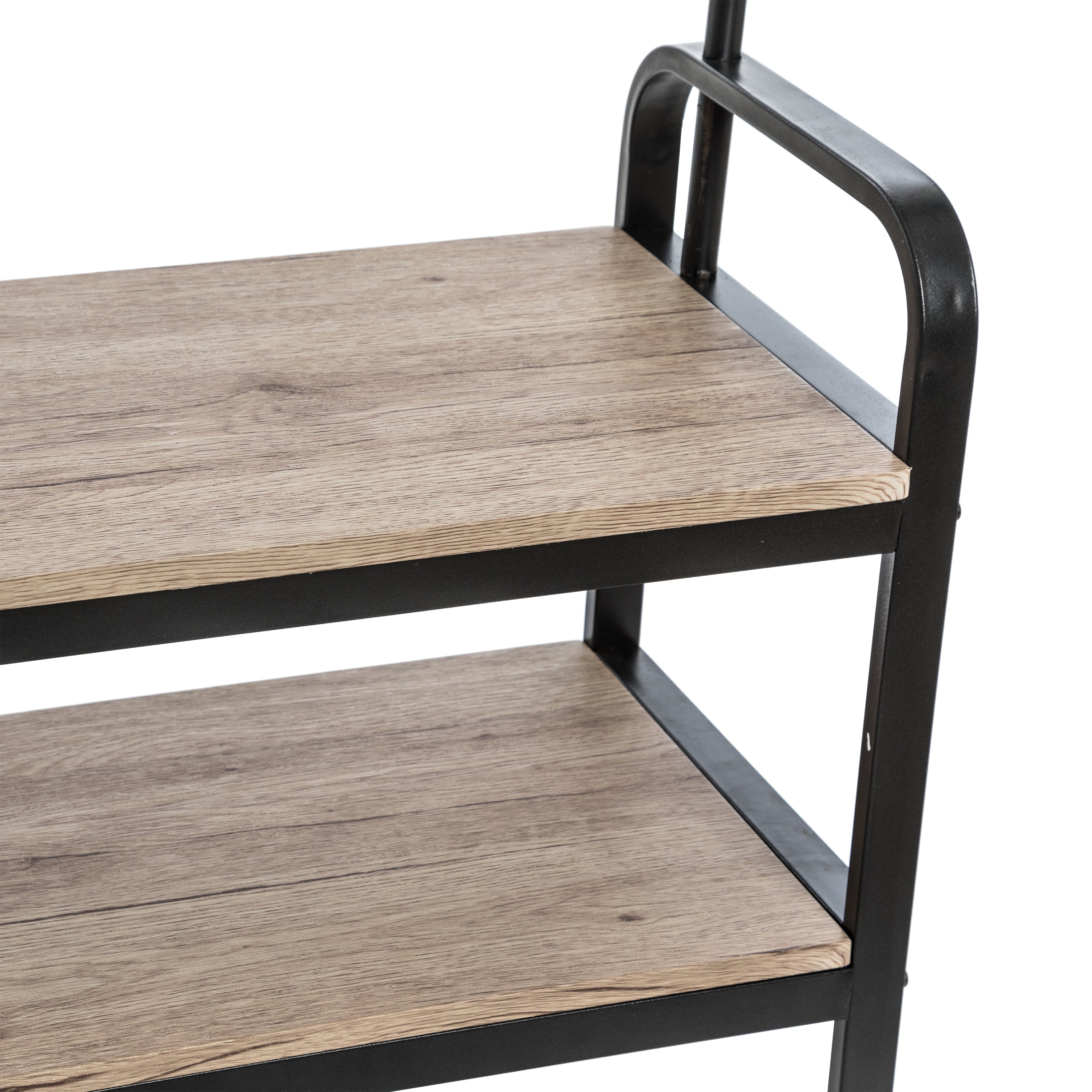 Organizator casa, vestiar lemn metal 6 piese 10t jano - Five