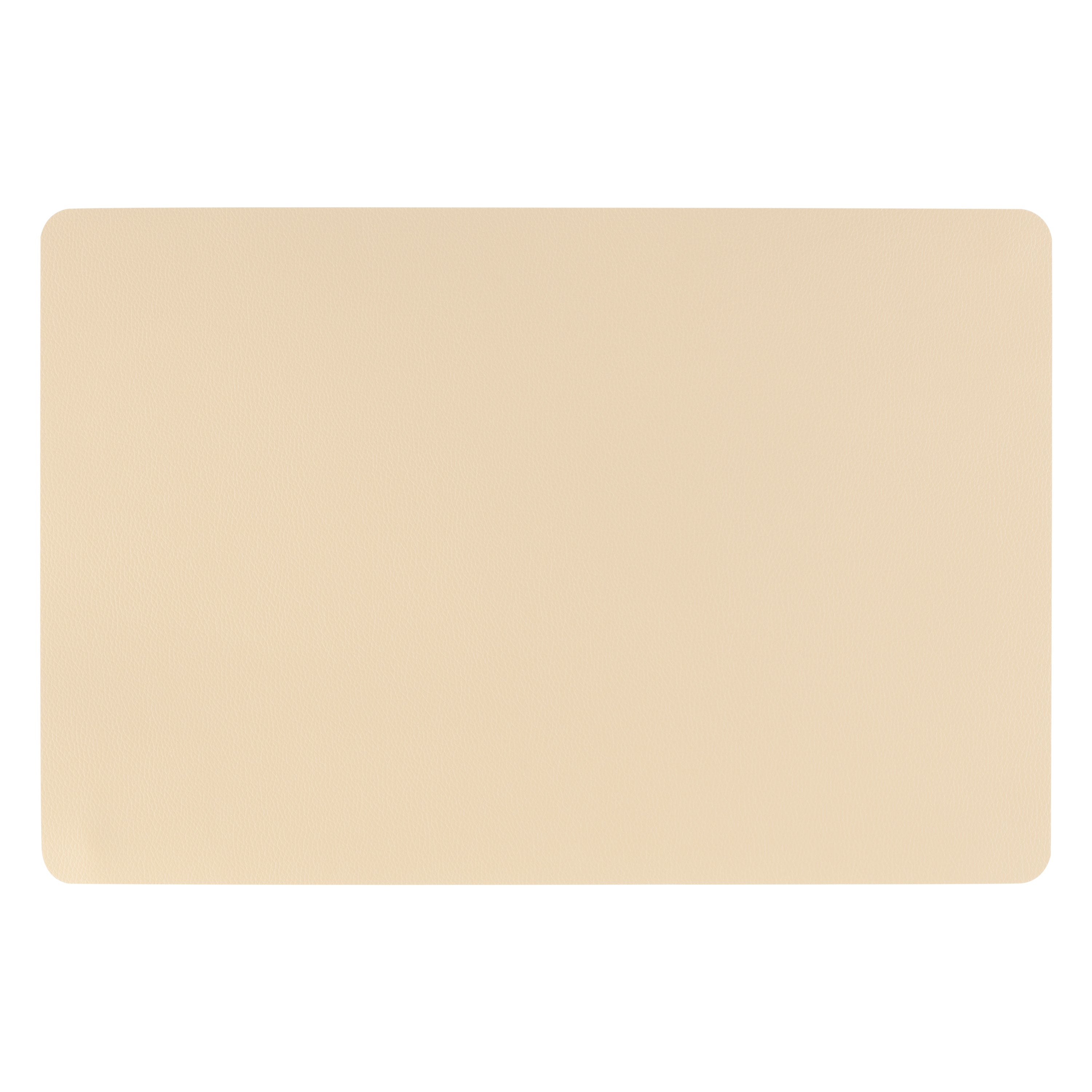 Suport farfurie ef piele 45 x 30 cm bej - Secret de Gourmet