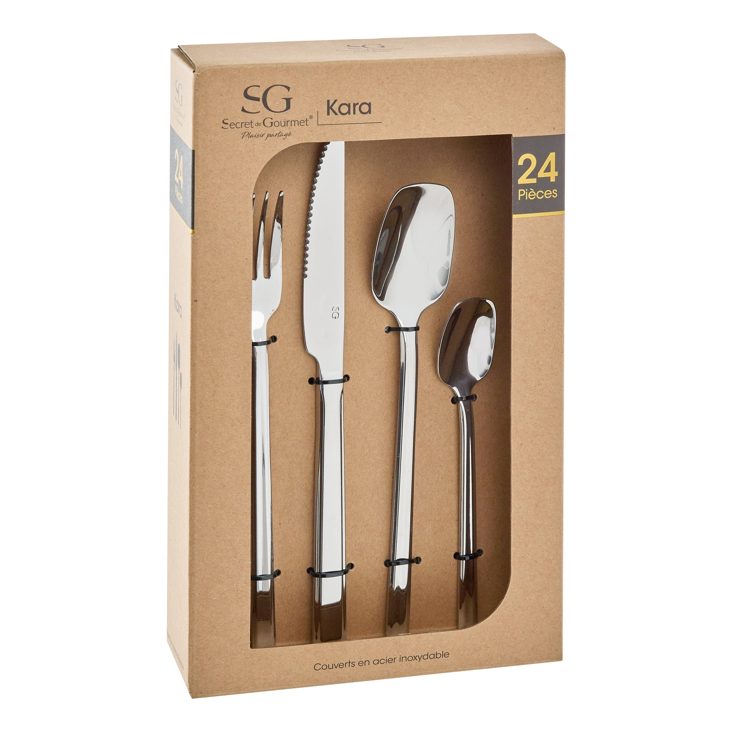 Set tacamuri 24 piese kara - Secret de Gourmet