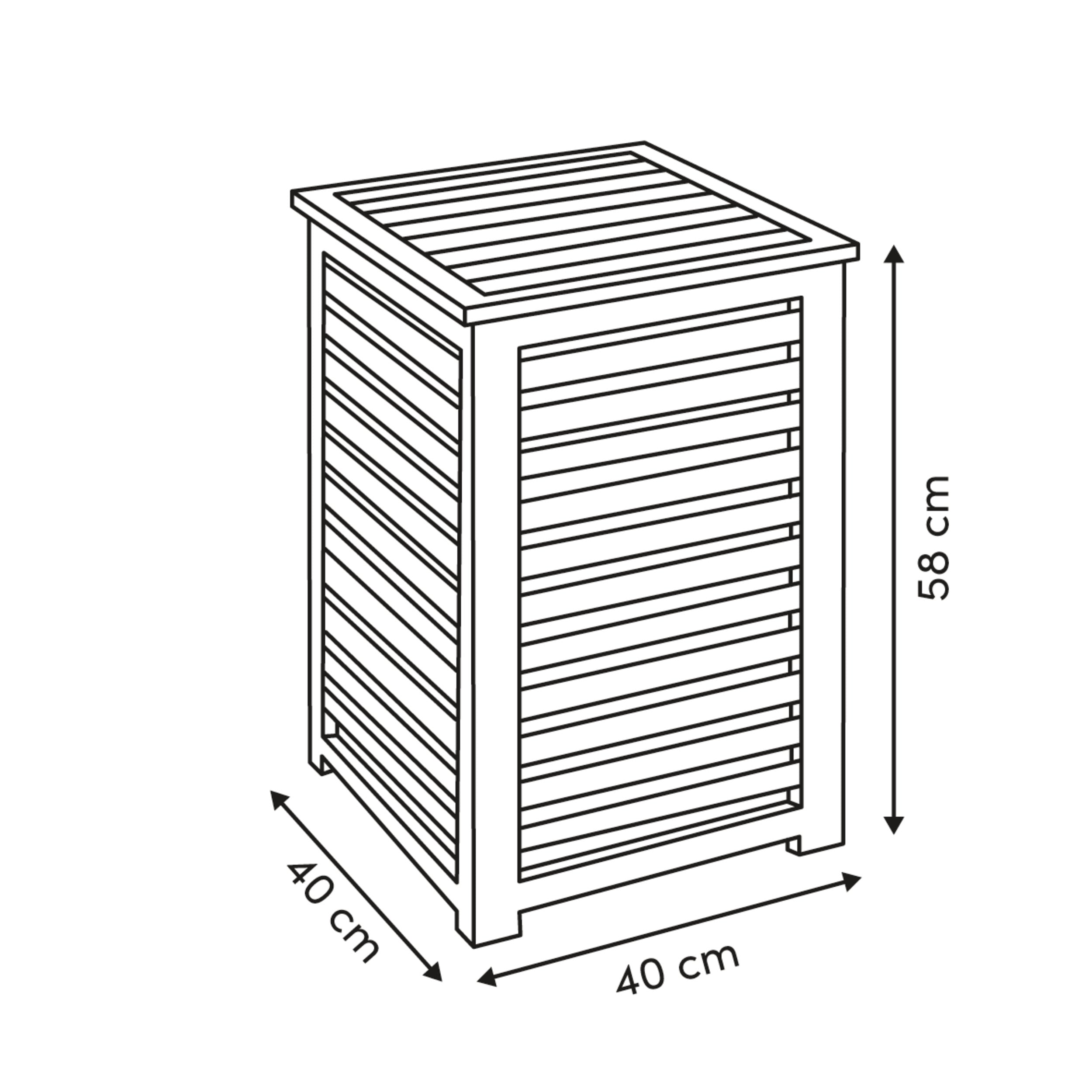 Cos rufe bambus 65 l - Five
