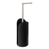 Suport hartie toaleta flex negru color - Five