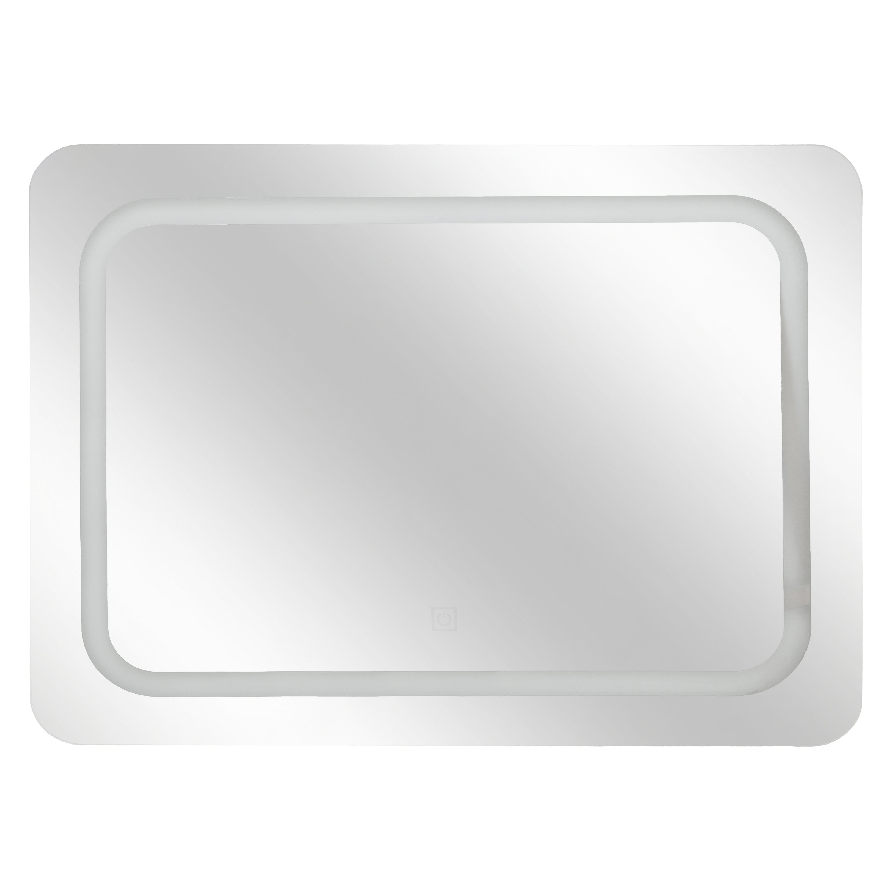 Oglinda LED de perete dreptunghiulara 65 x 49 cm - Five