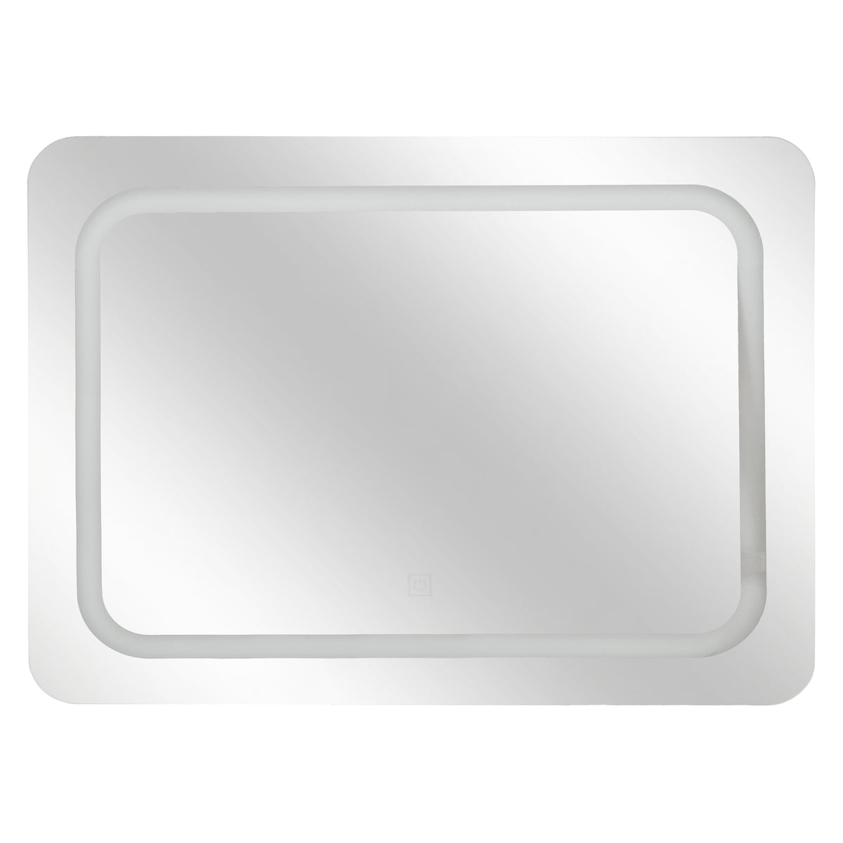 Oglinda LED de perete dreptunghiulara 65 x 49 cm - Five