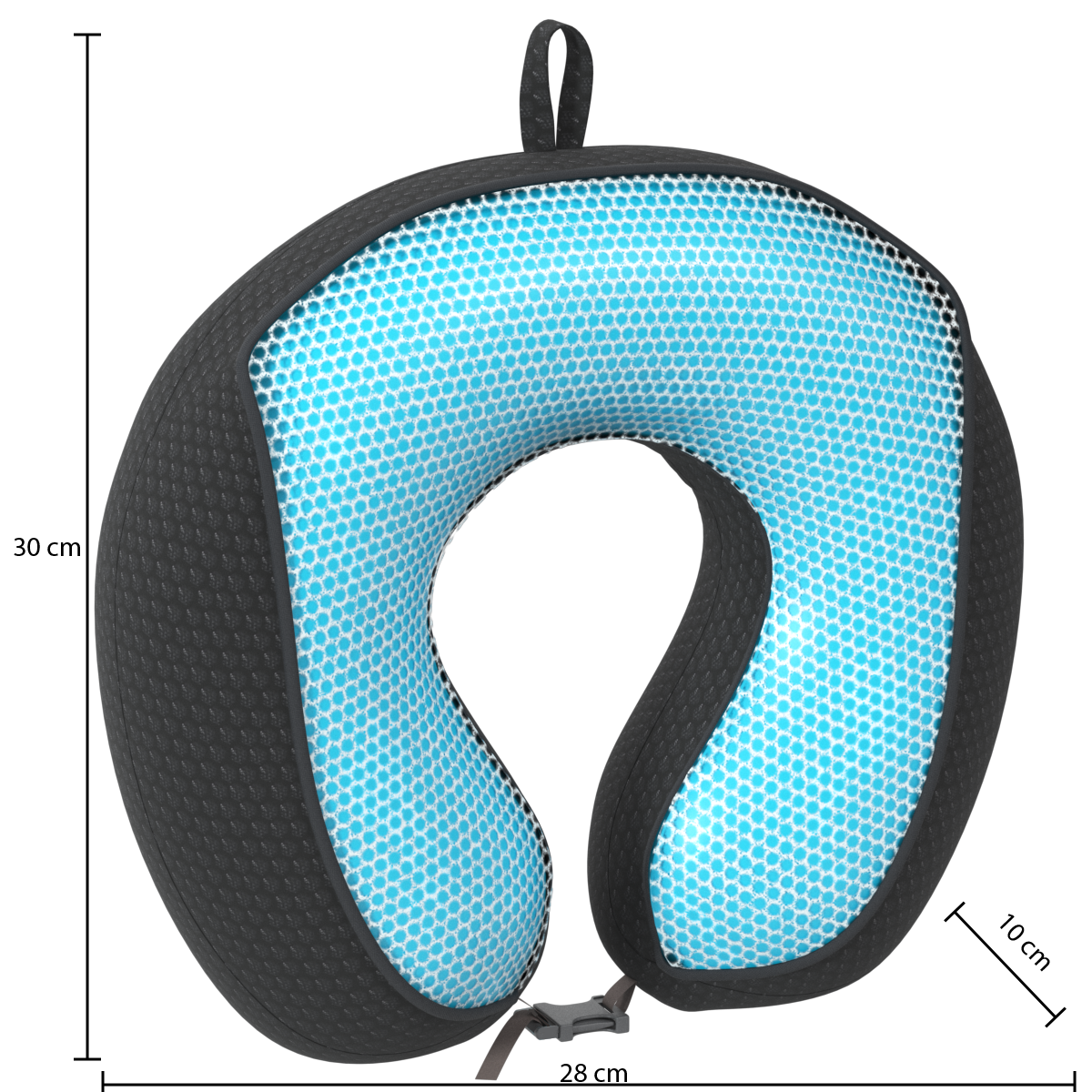 Perna gel memory foam pentru gat - Five