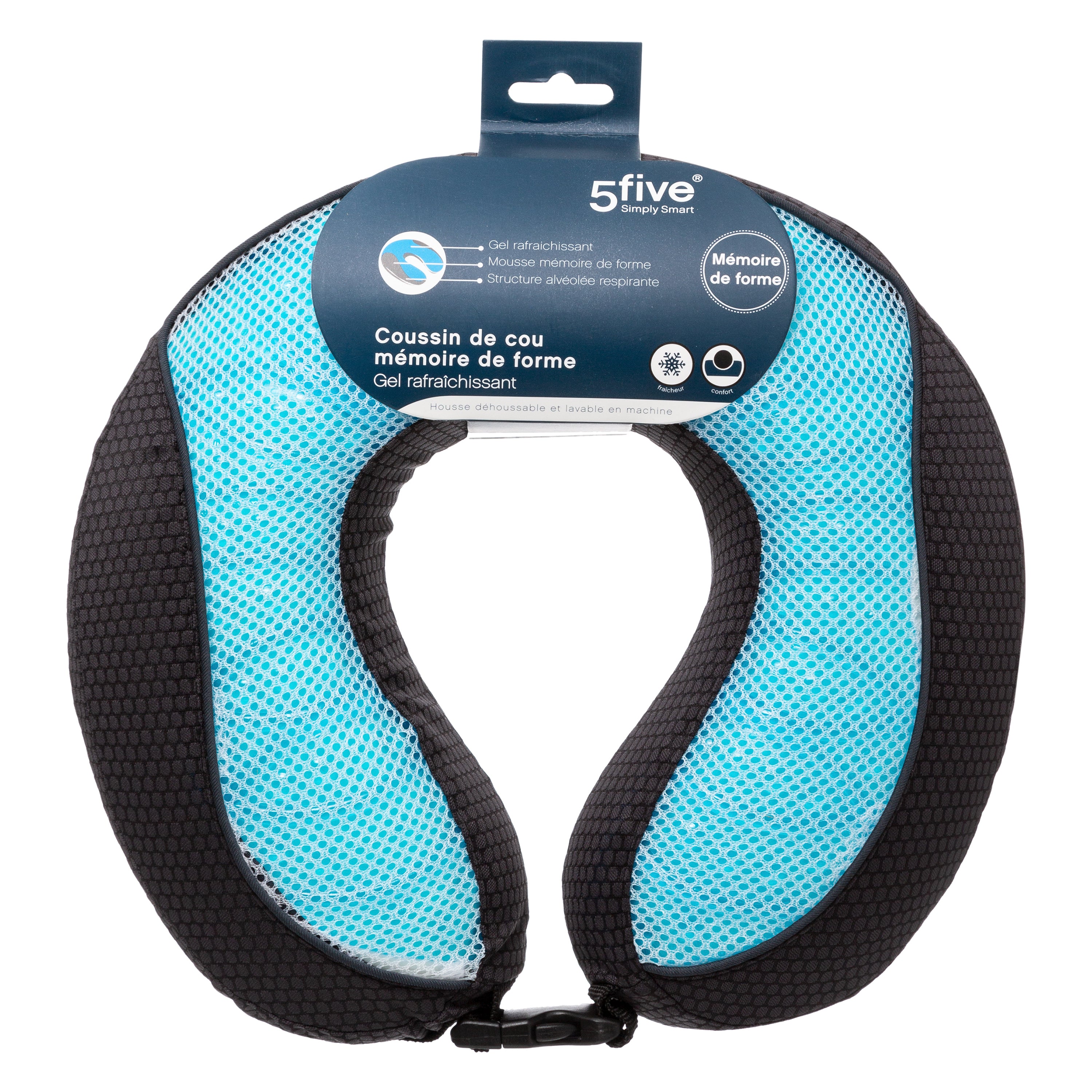 Perna gel memory foam pentru gat - Five