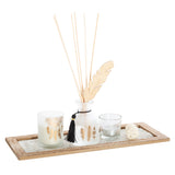 Set parfumat "Plume" - Lemn de gaiac, 36x14,5 cm - Atmosphera