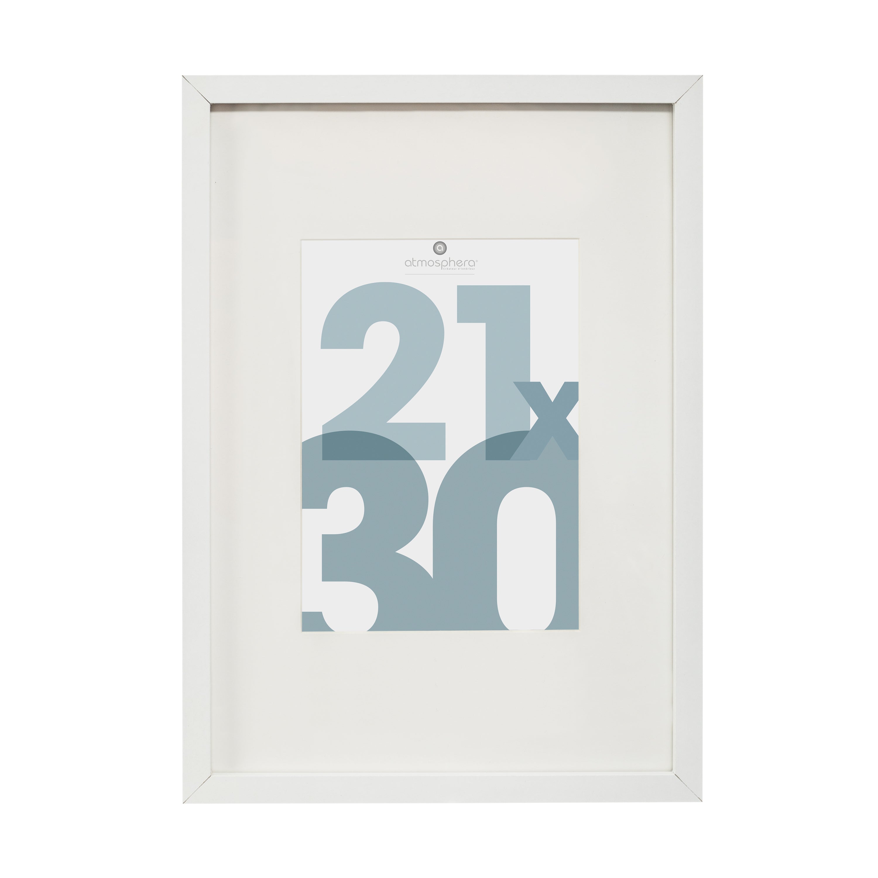 Decoratiune de perete, rama foto alb 21x30 manu - Atmosphera