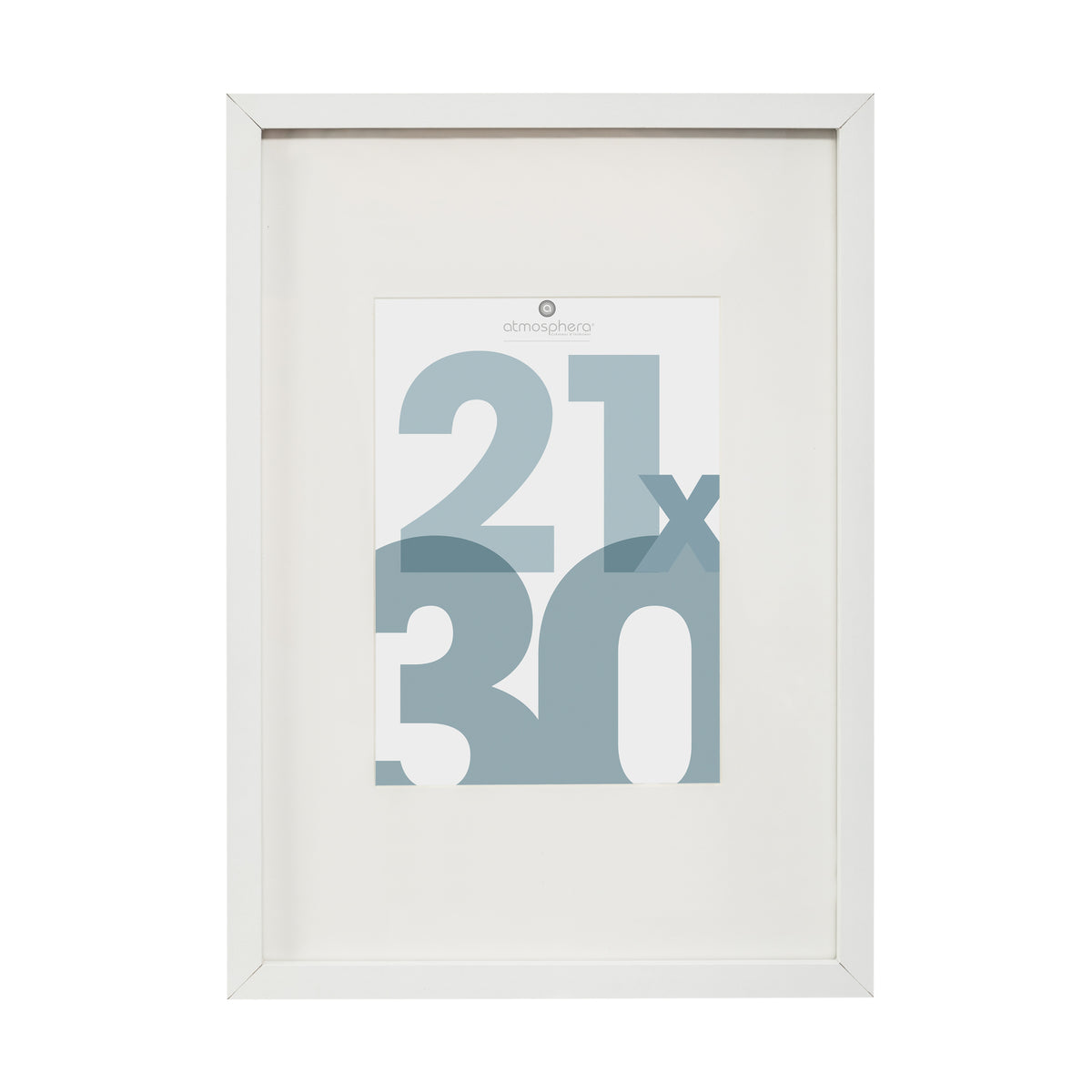 Decoratiune de perete, rama foto alb 21x30 manu - Atmosphera