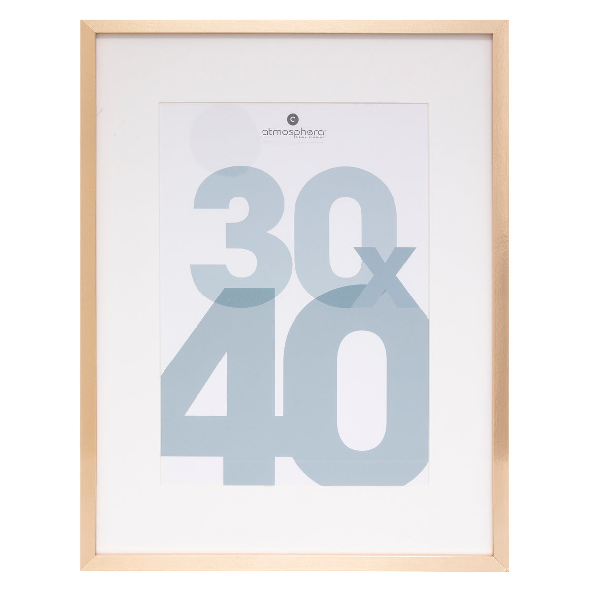 Decoratiune de perete, rama foto aurie 30x40 manu - Atmosphera