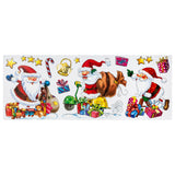 Sticker geam banner Mos Craciun, 60 cm | Atmosphera