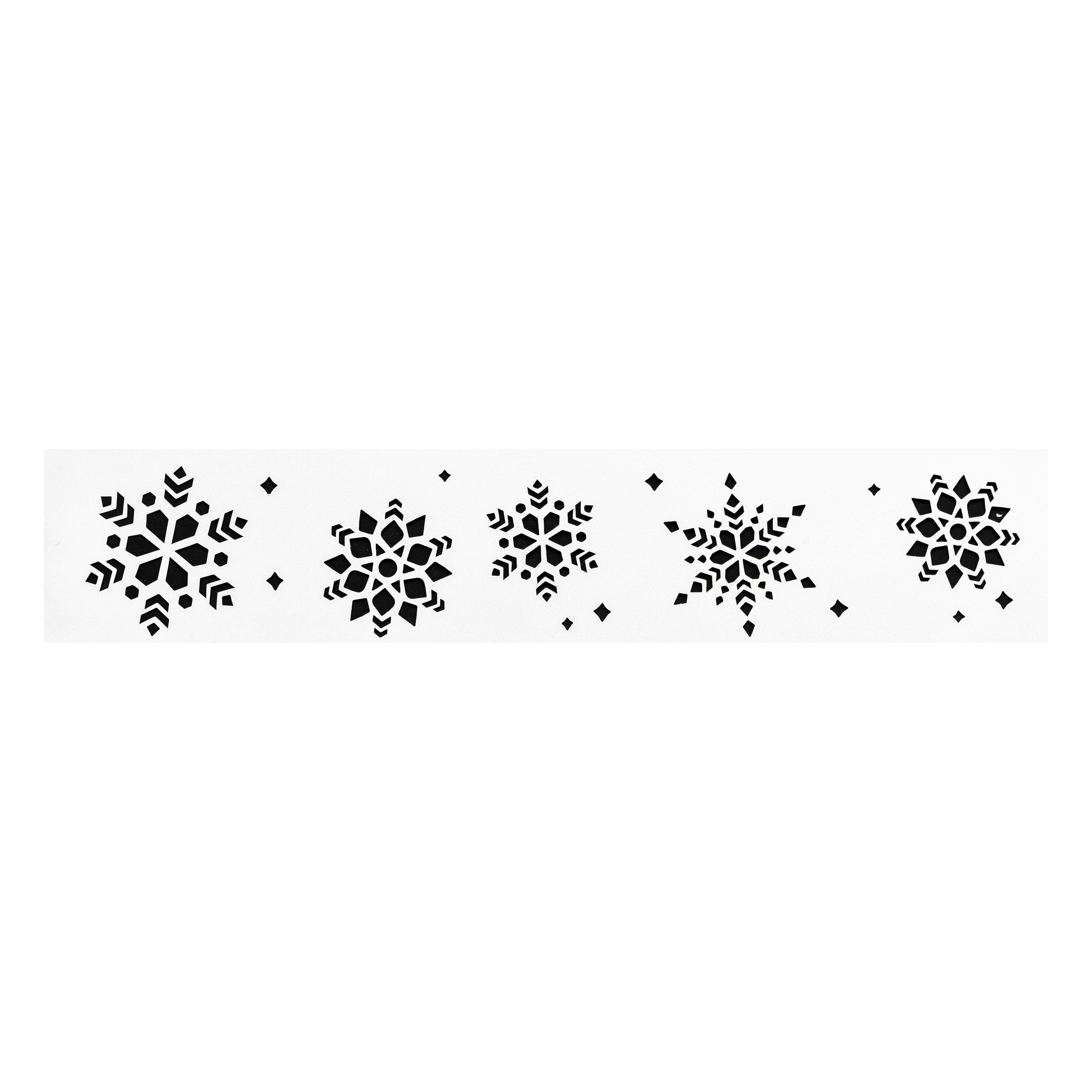 Sablon banner de Craciun, 60 x 12 cm | Atmosphera