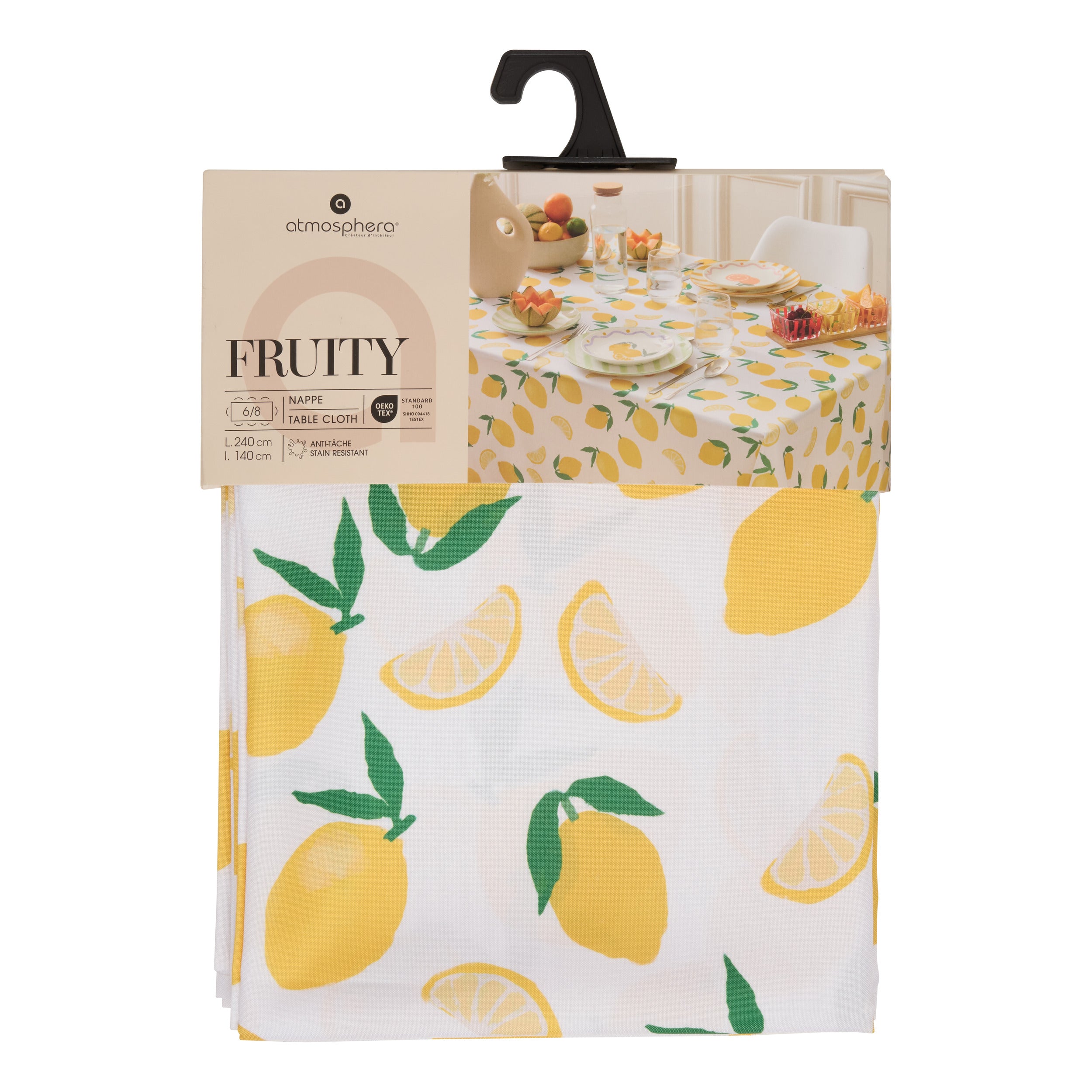 Textila pentru casa, table cloth polyfruity 140 x 240 cm - Atmosphera