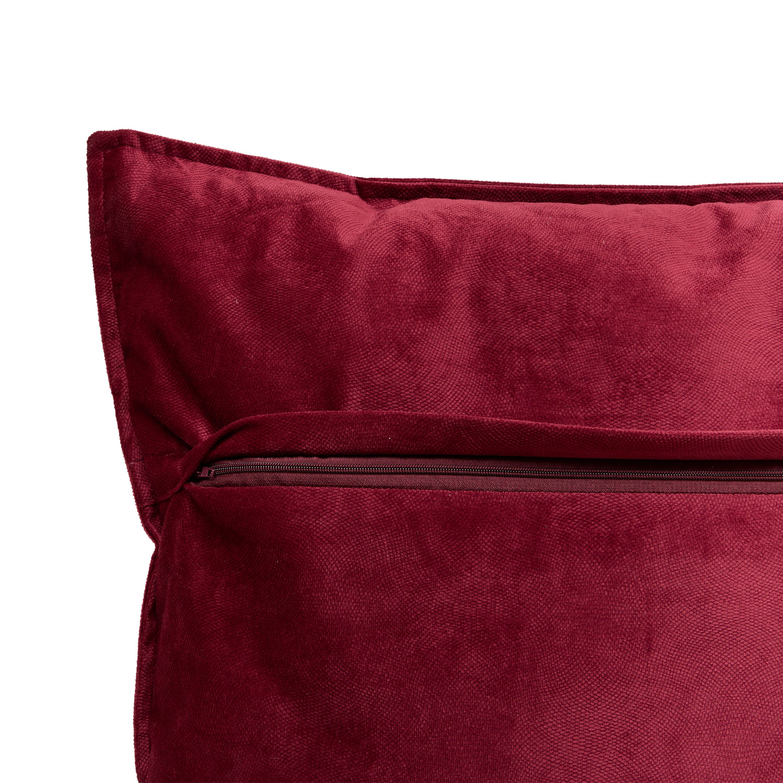 Perna decorativa lilou rosu grnt 55 x 55 cm - Atmosphera
