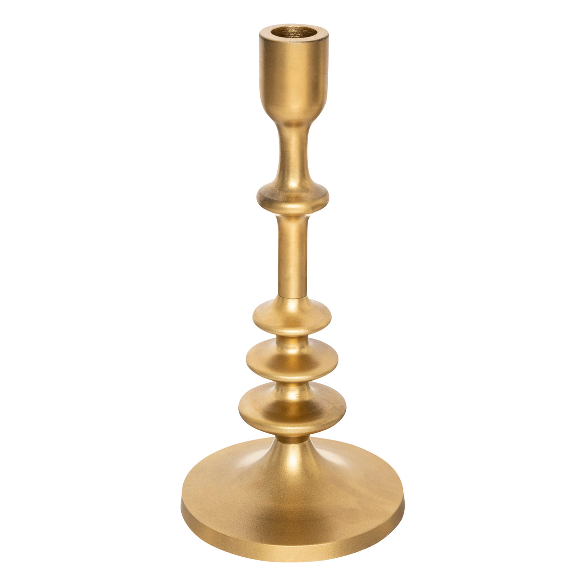 Decor pentru casa, sfesnic metal H26 cm - Atmosphera