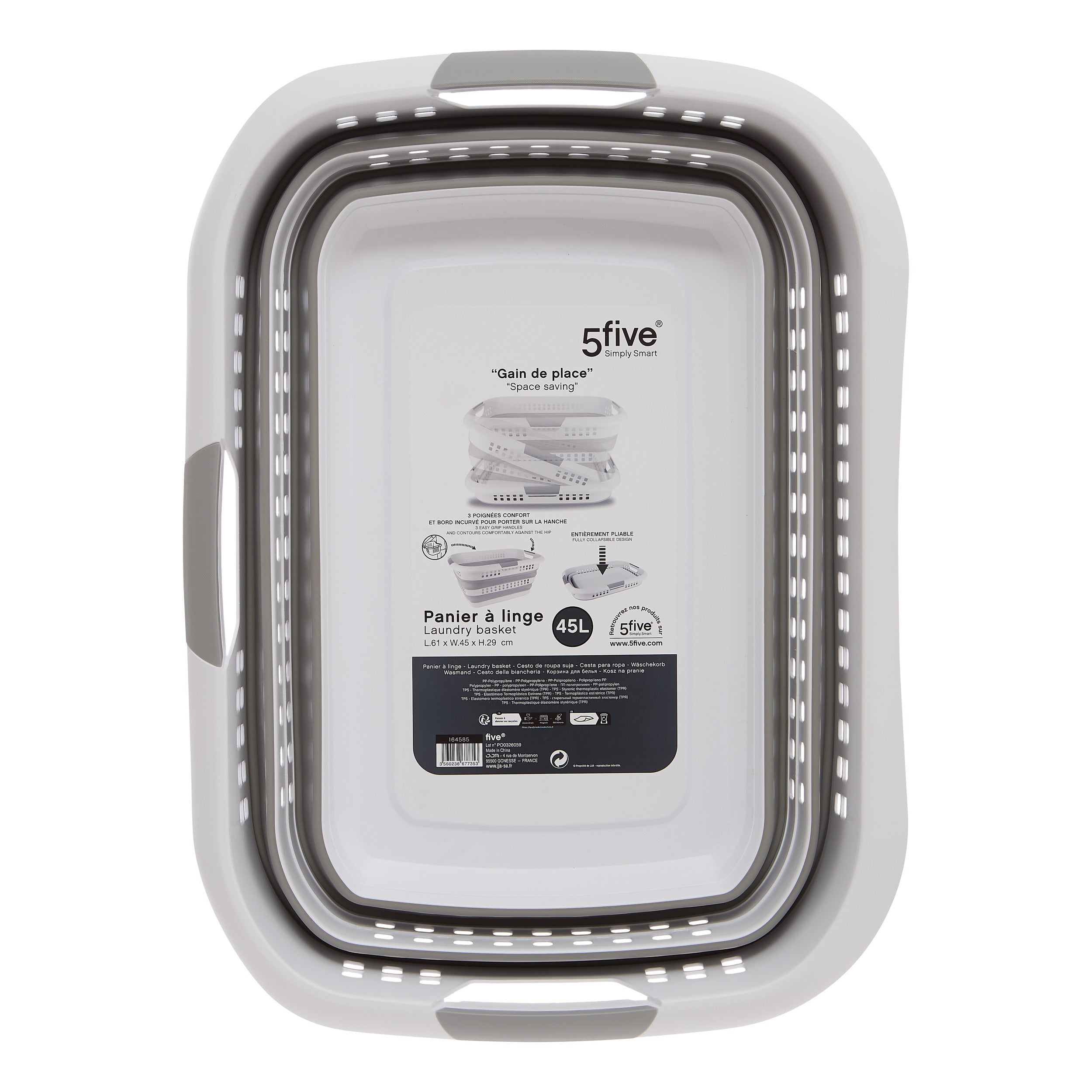 Cos rufe pliabil 45 l - Five