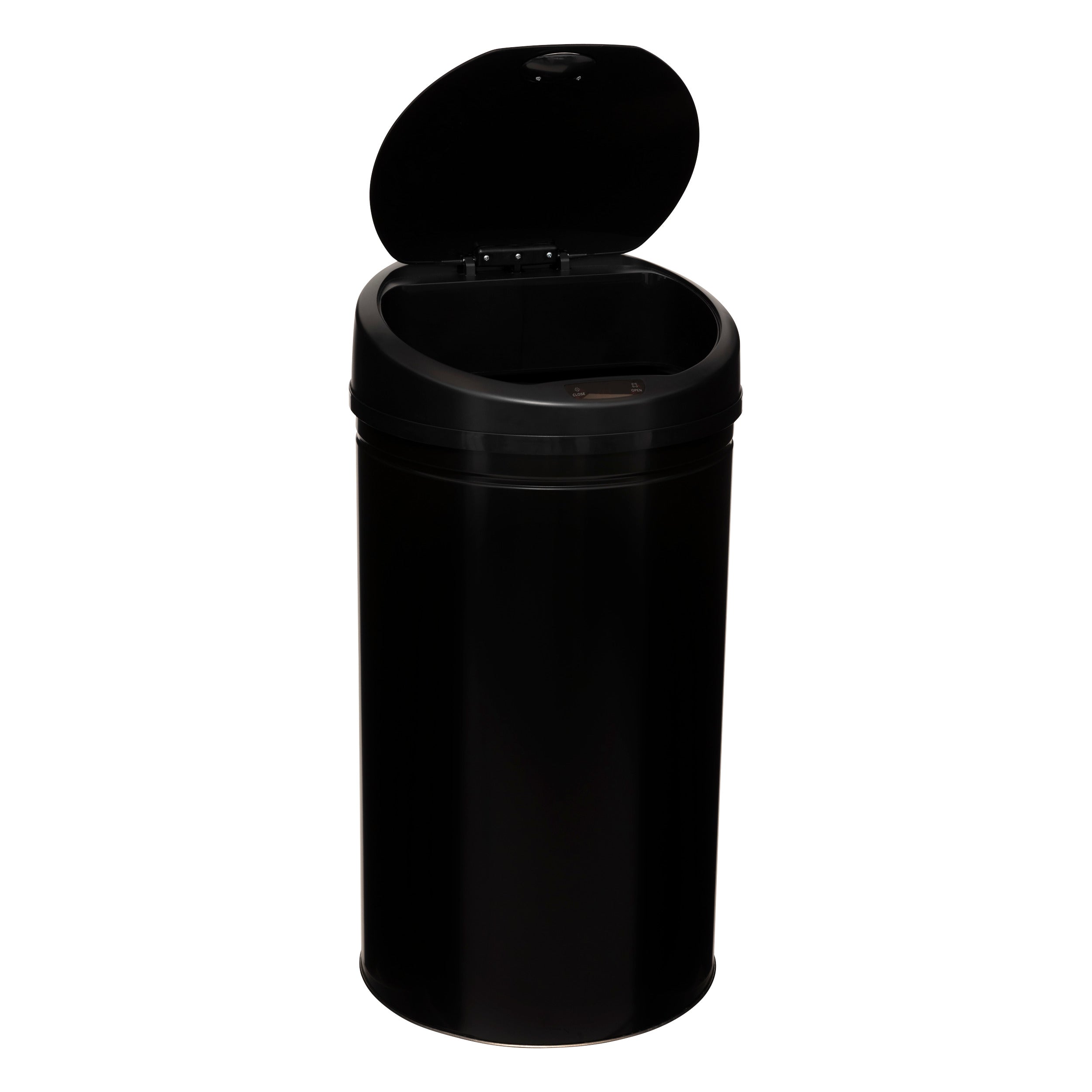 42 l metal dustbin sensor negru