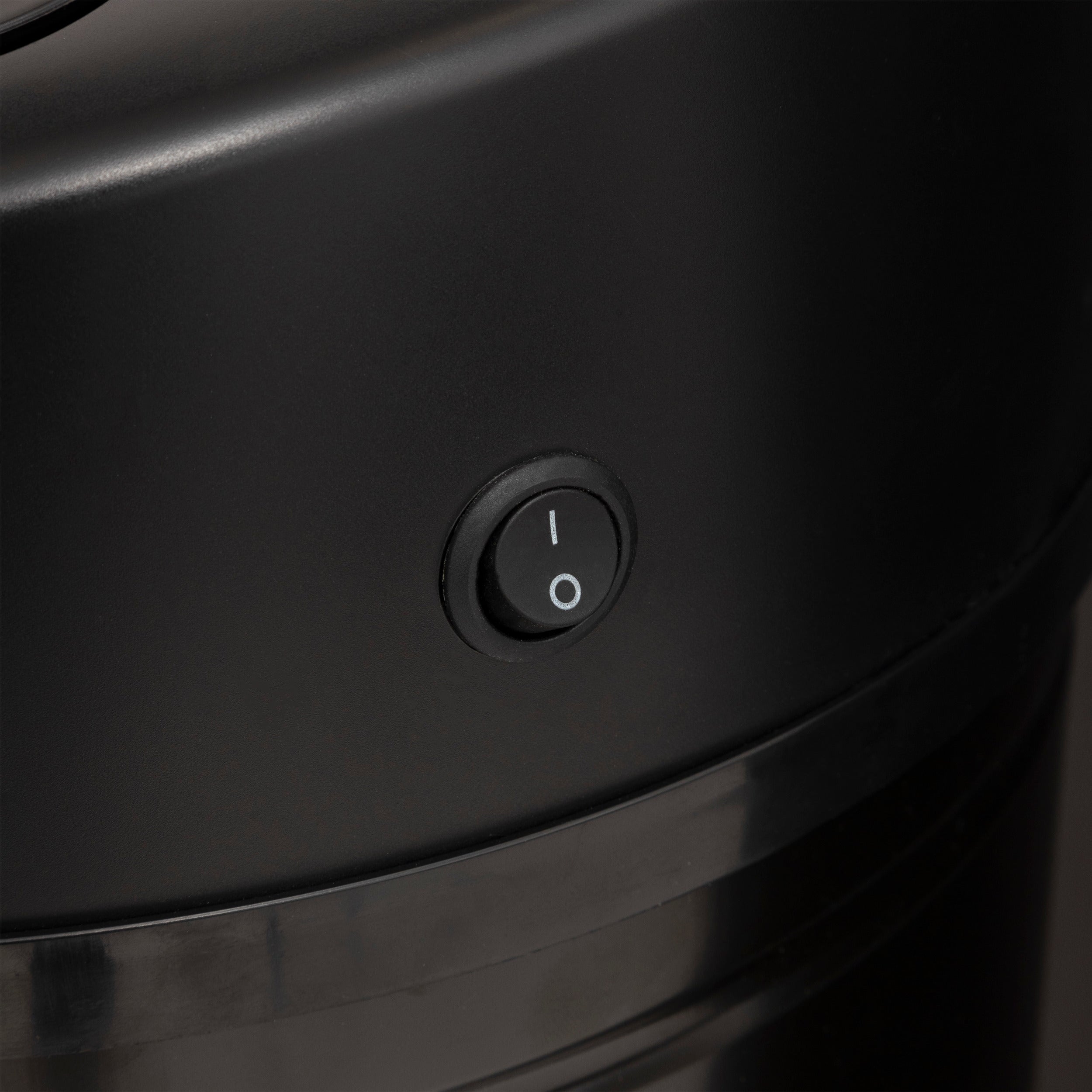 42 l metal dustbin sensor negru