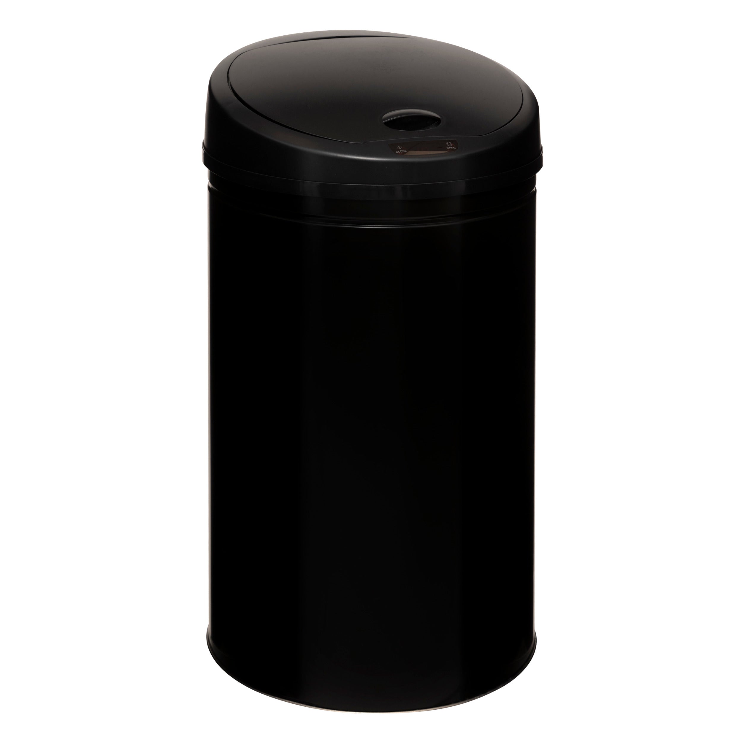 42 l metal dustbin sensor negru