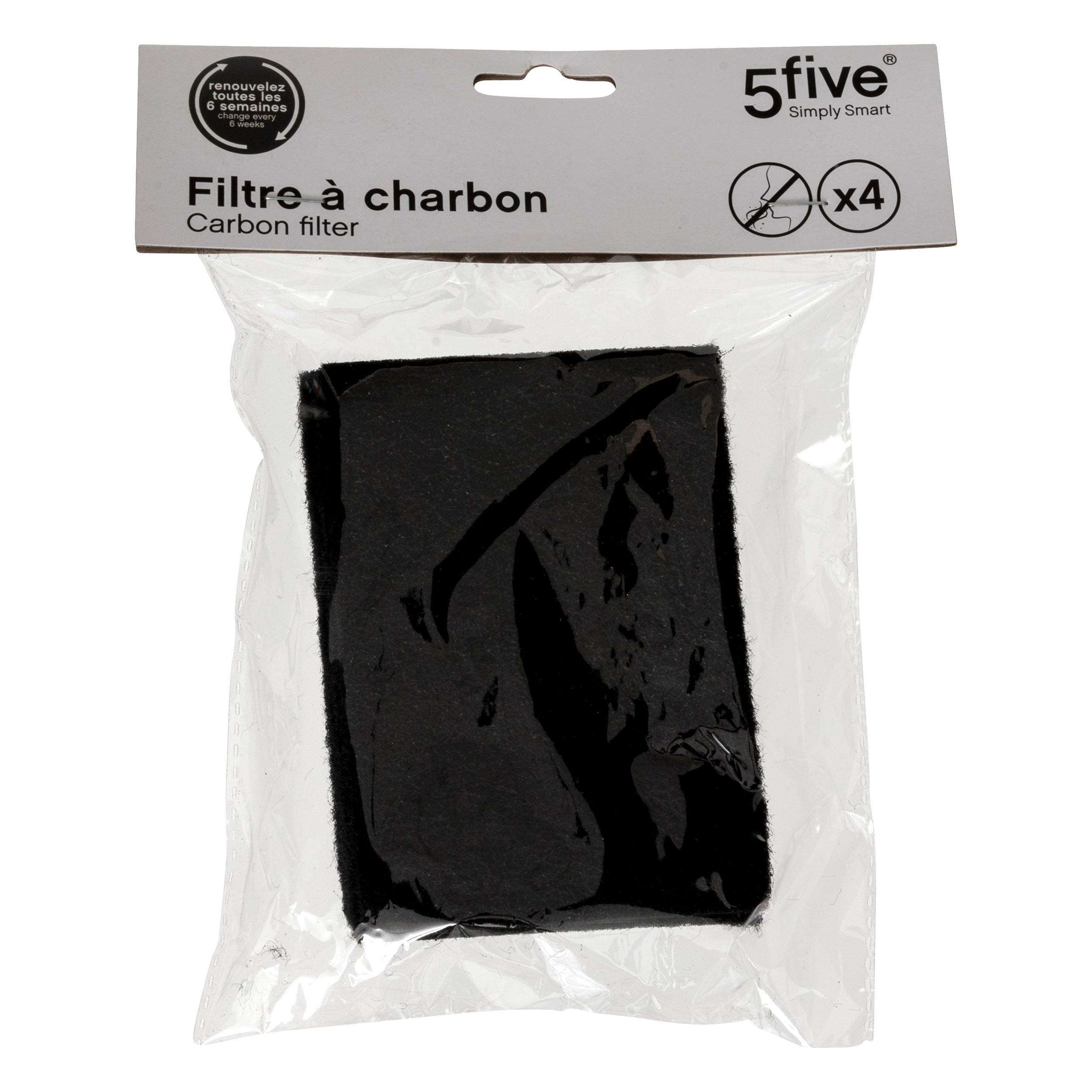 Set 4 filtre carbon safir b - Five