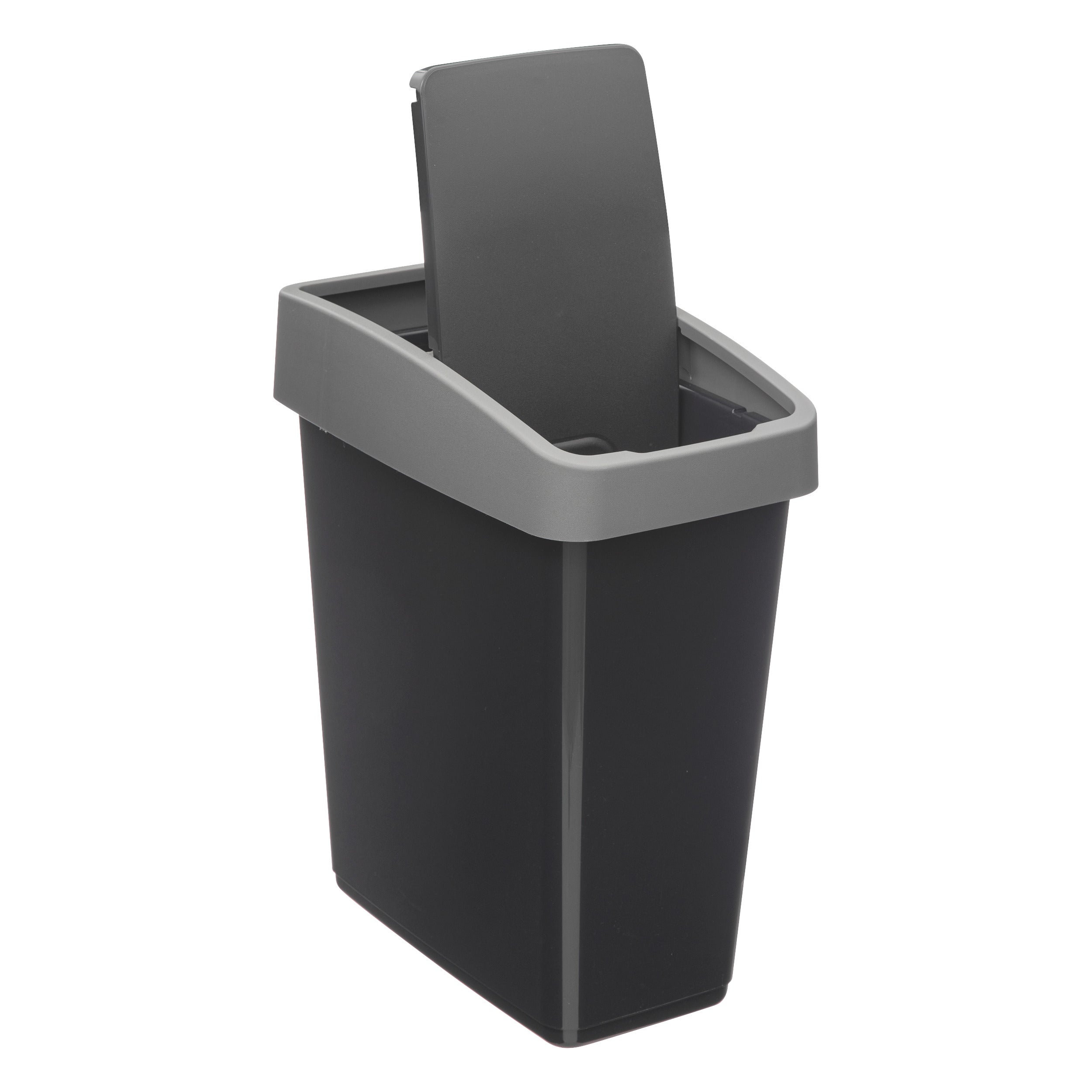 Cos gunoi 2deschideri plastic 45 l - Five