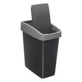 Cos gunoi 2deschideri plastic 45 l - Five