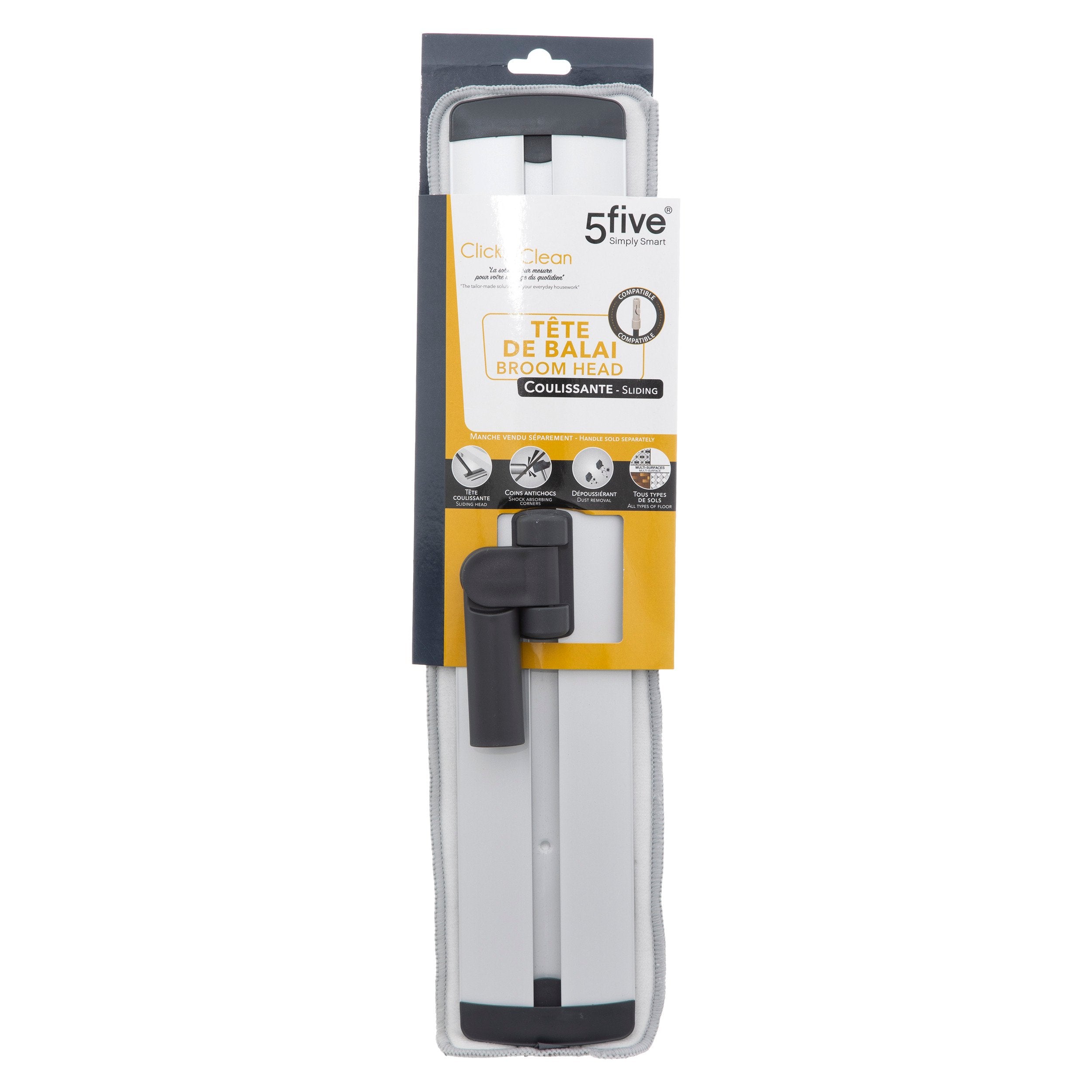 Cap mop plat Click & Clean