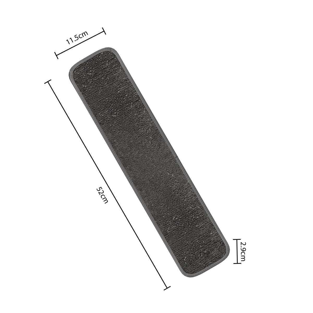 Laveta de schimb din microfibra pentru mop plat Click & Clean
