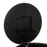 Cos gunoi metal 30 l negru delta - Five