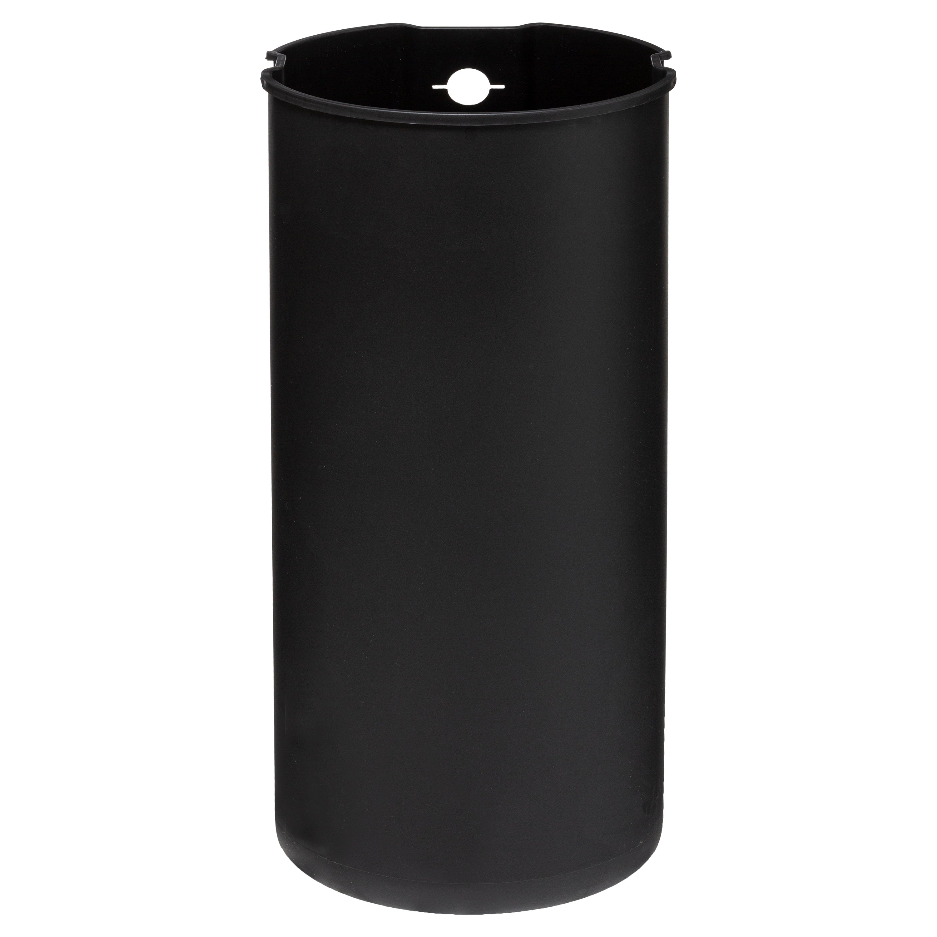 Cos gunoi metal 30 l negru delta - Five