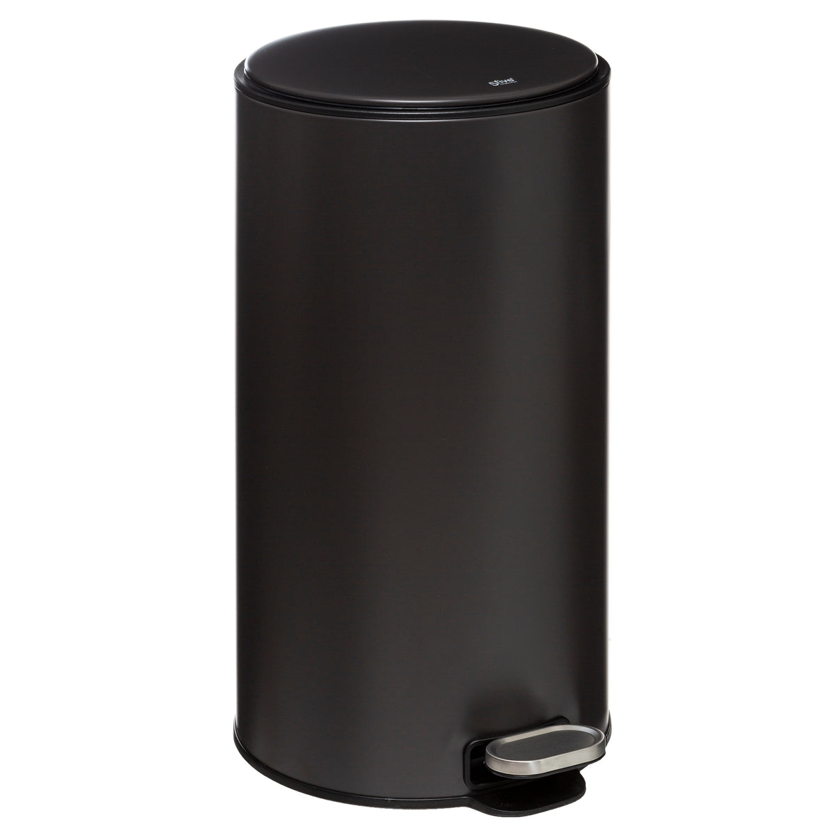 Cos gunoi metal 30 l negru delta - Five