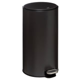 Cos gunoi metal 30 l negru delta - Five