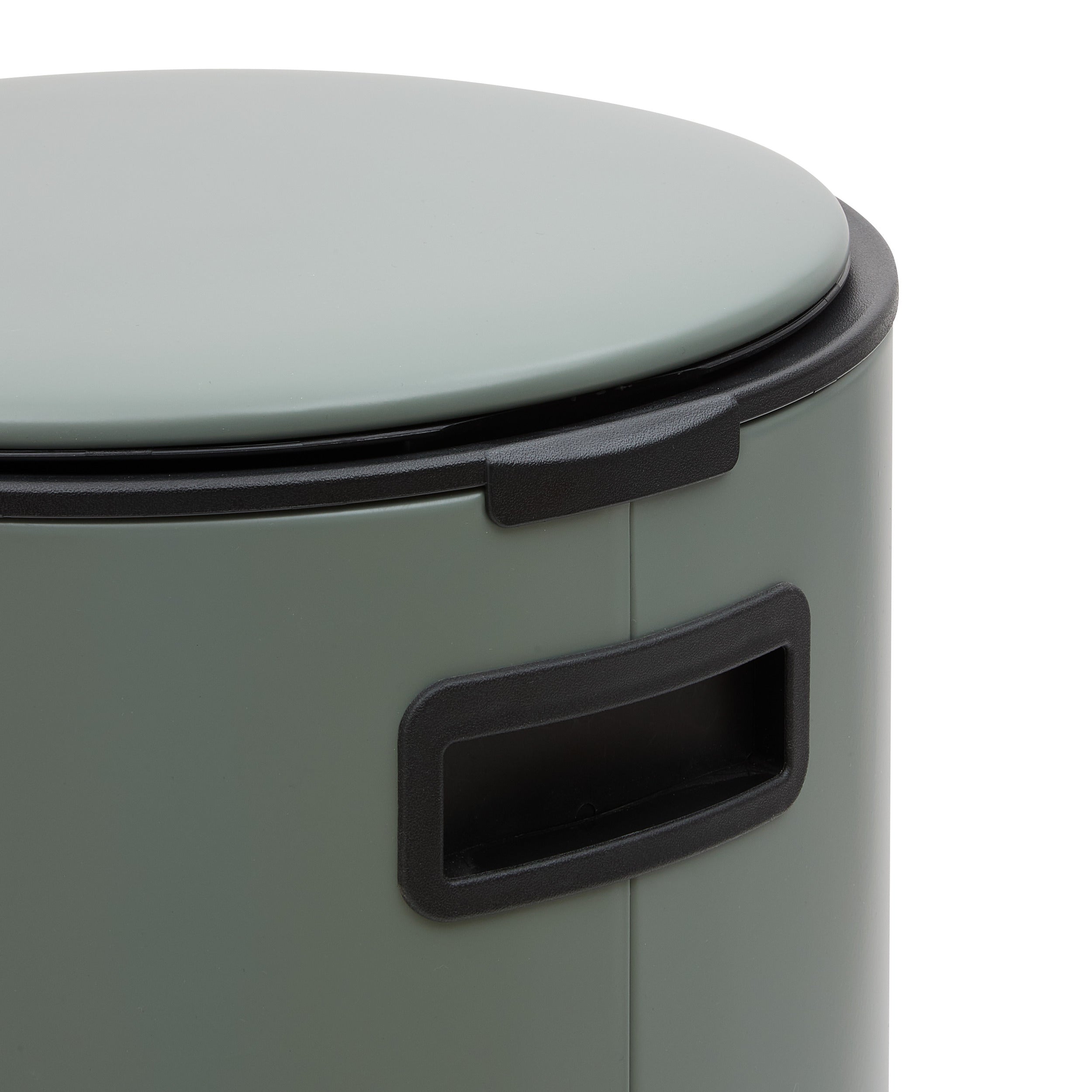 Cos gunoi metal 30 l verde delta - Five