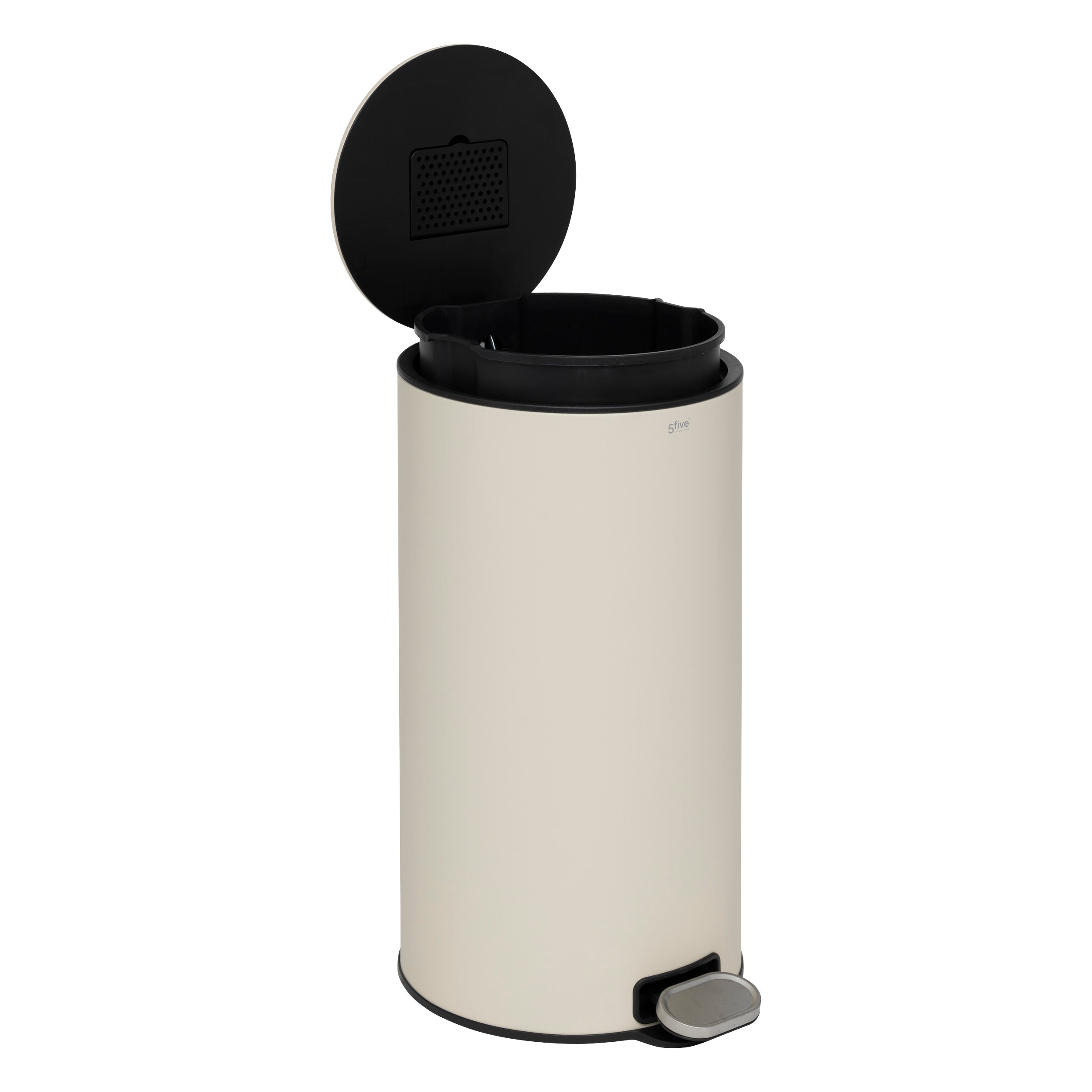 Cos de gunoi metal 30 l argile delta - Five