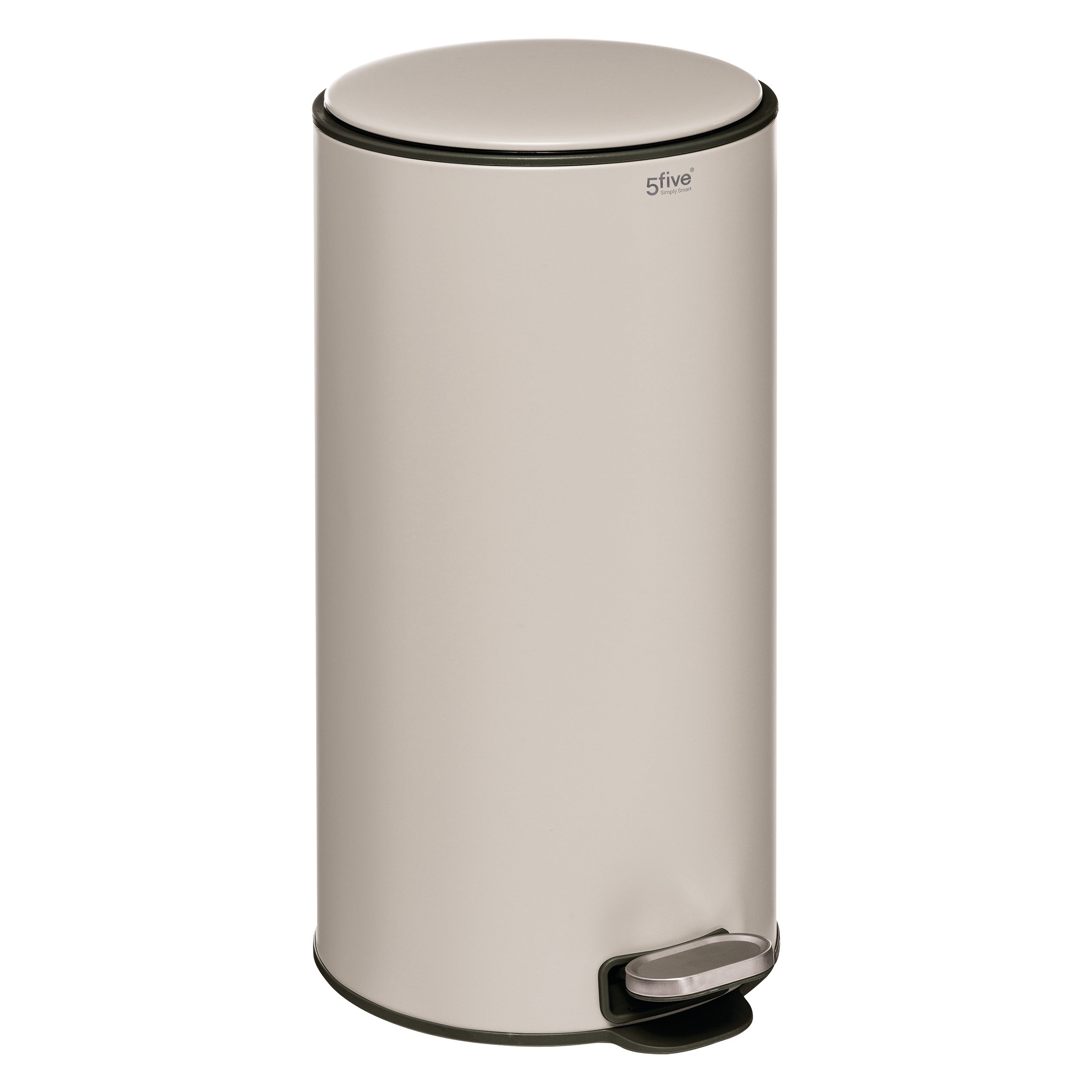 Cos de gunoi metal 30 l argile delta - Five