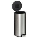 Cos gunoi metal 30 l inox delta - Five