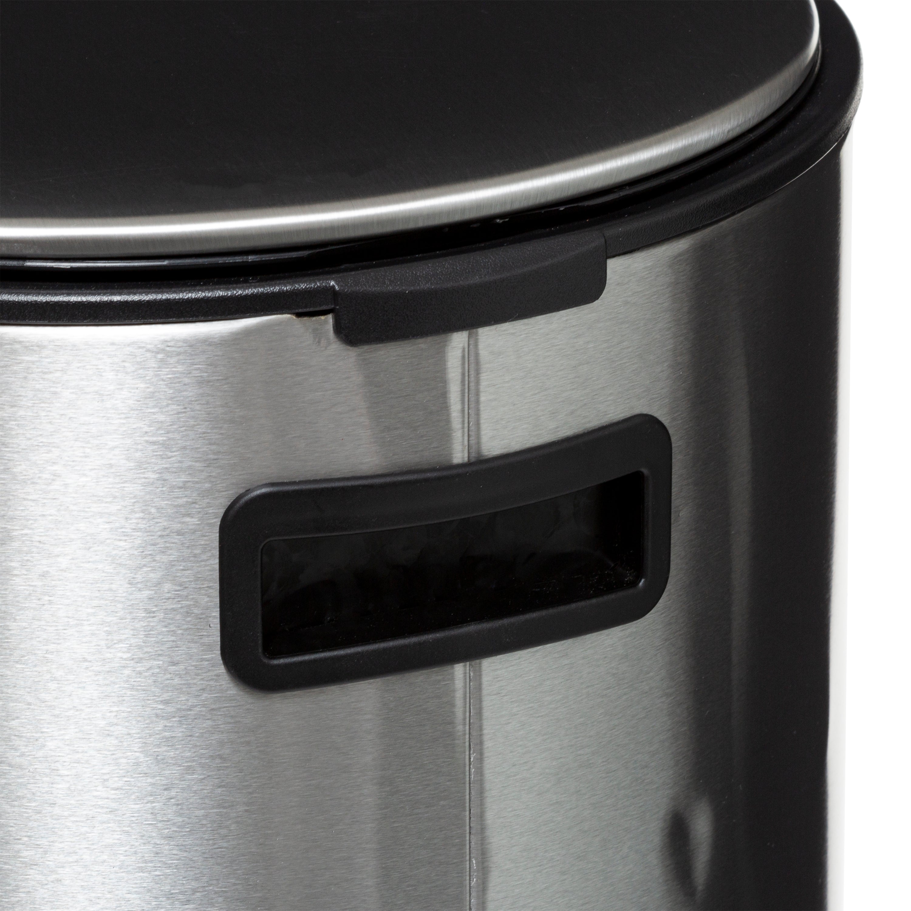 Cos gunoi metal 30 l inox delta - Five