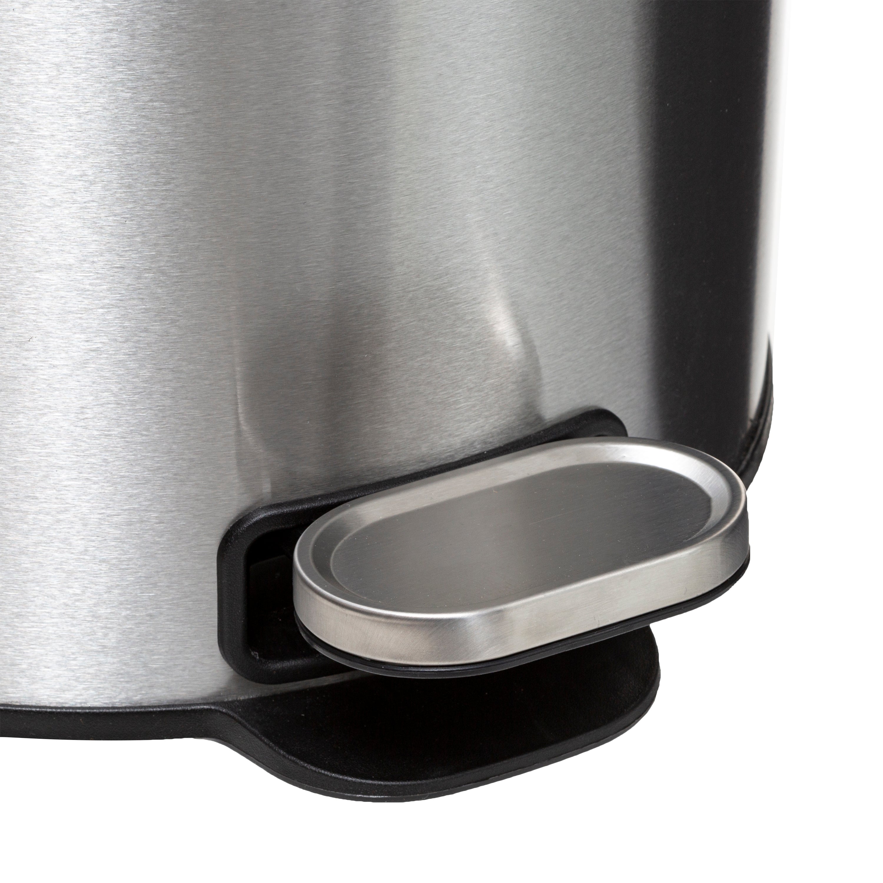 Cos gunoi metal 30 l inox delta - Five